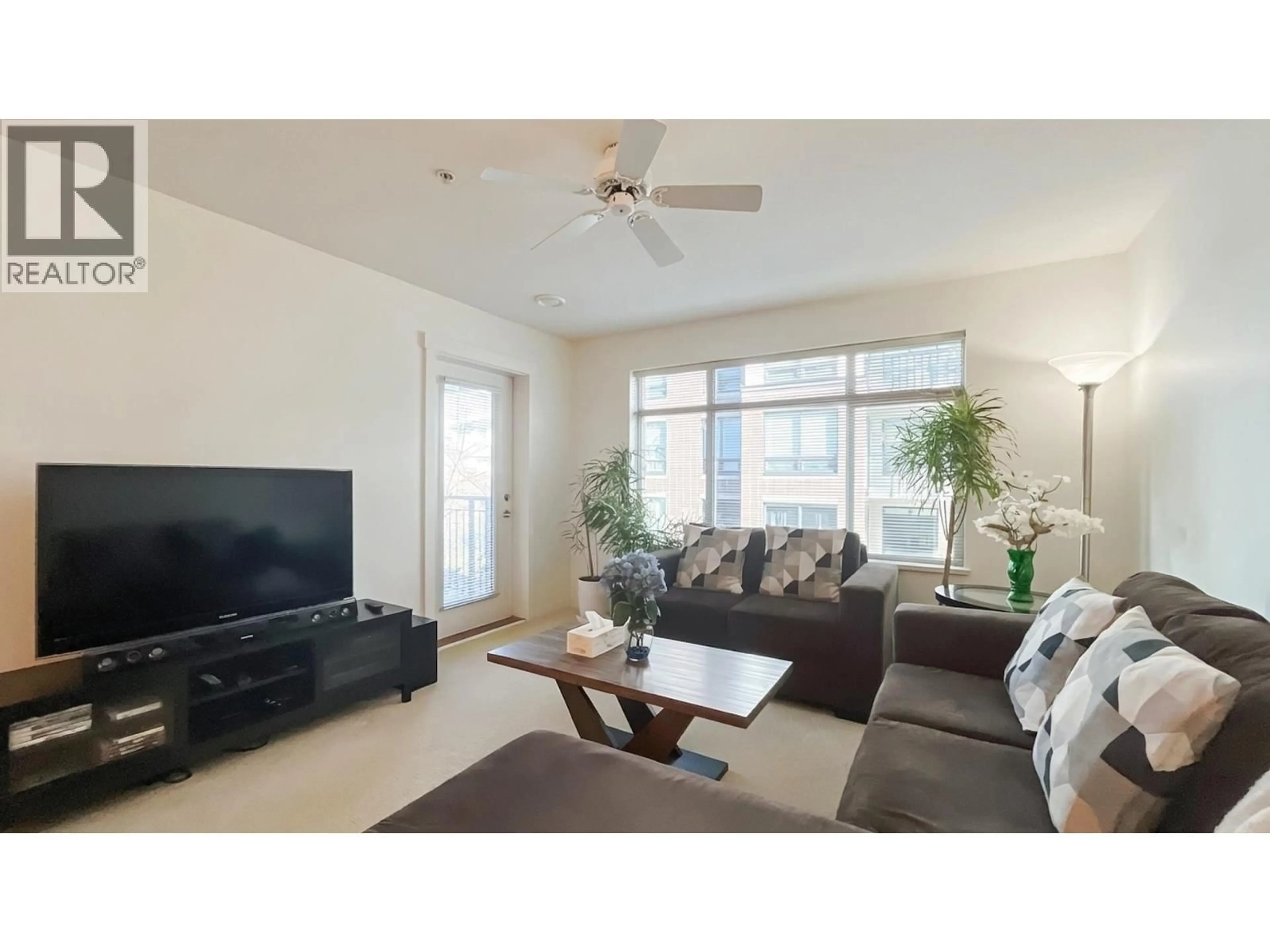 Living room with furniture, unknown for 228 - 9288 ODLIN ROAD, Richmond British Columbia V6X0C3