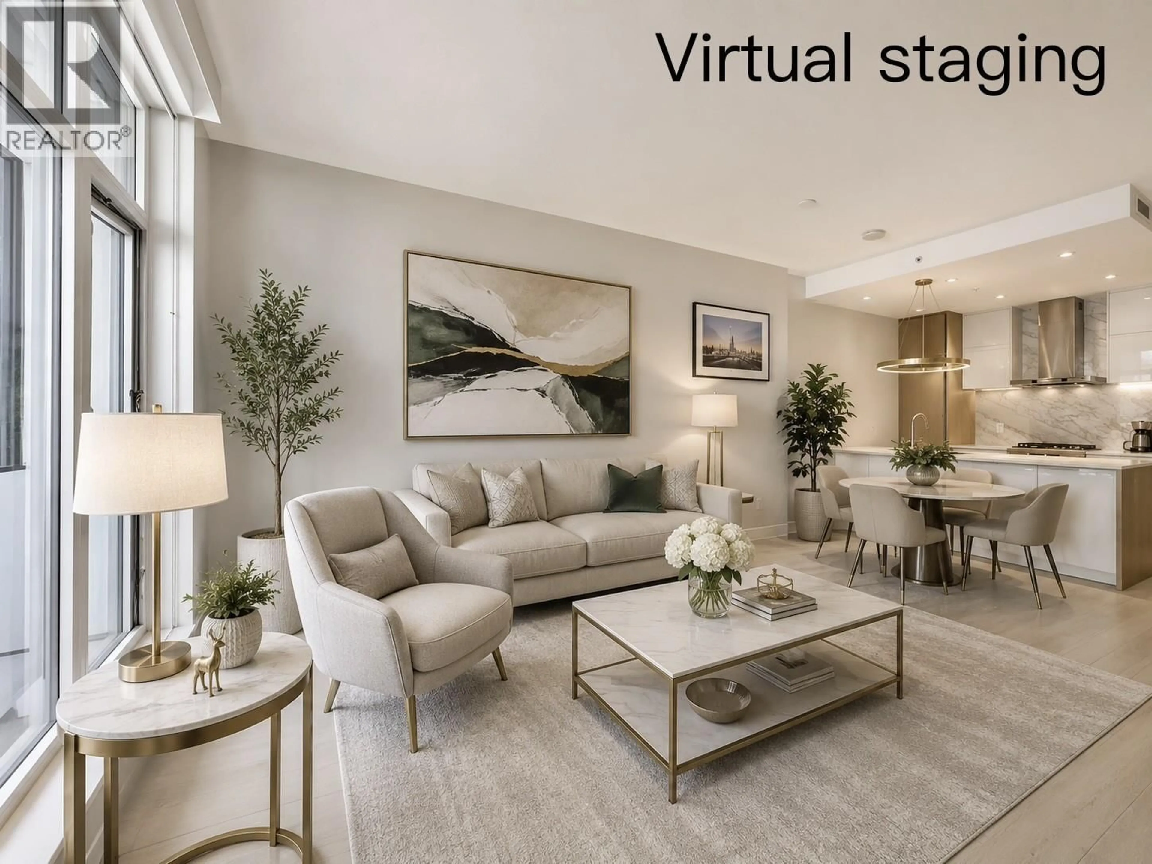 Living room with furniture, unknown for 1106 - 6098 STATION STREET, Burnaby British Columbia V5H0H4