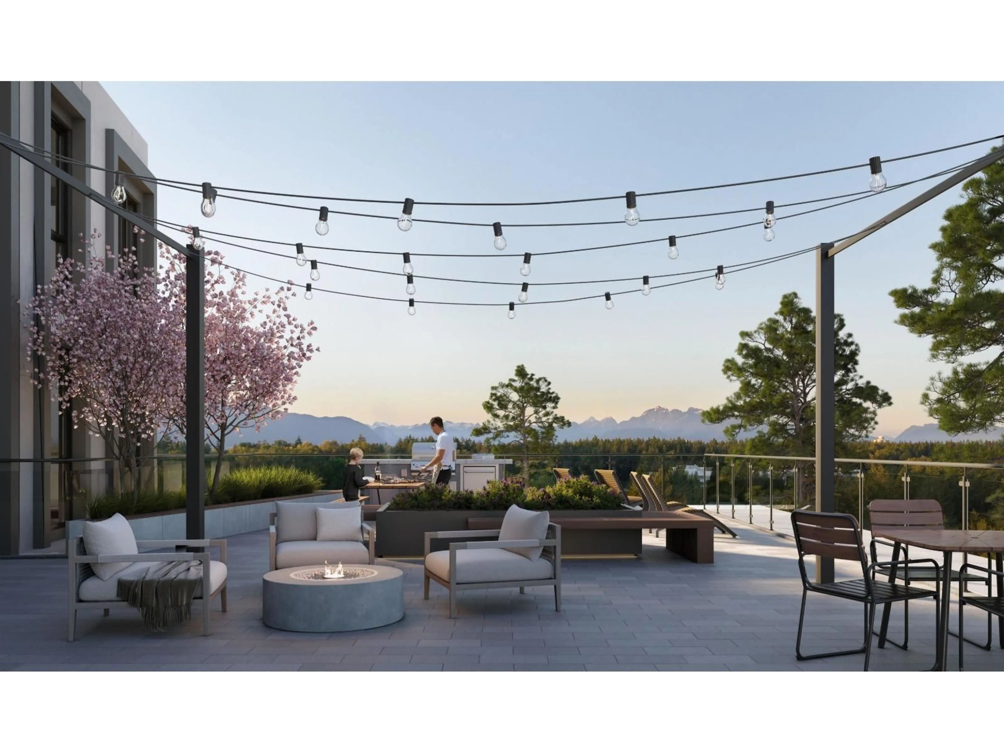 Patio, mountain view for B422 - 20117 84 AVENUE, Langley British Columbia V2Y2B8