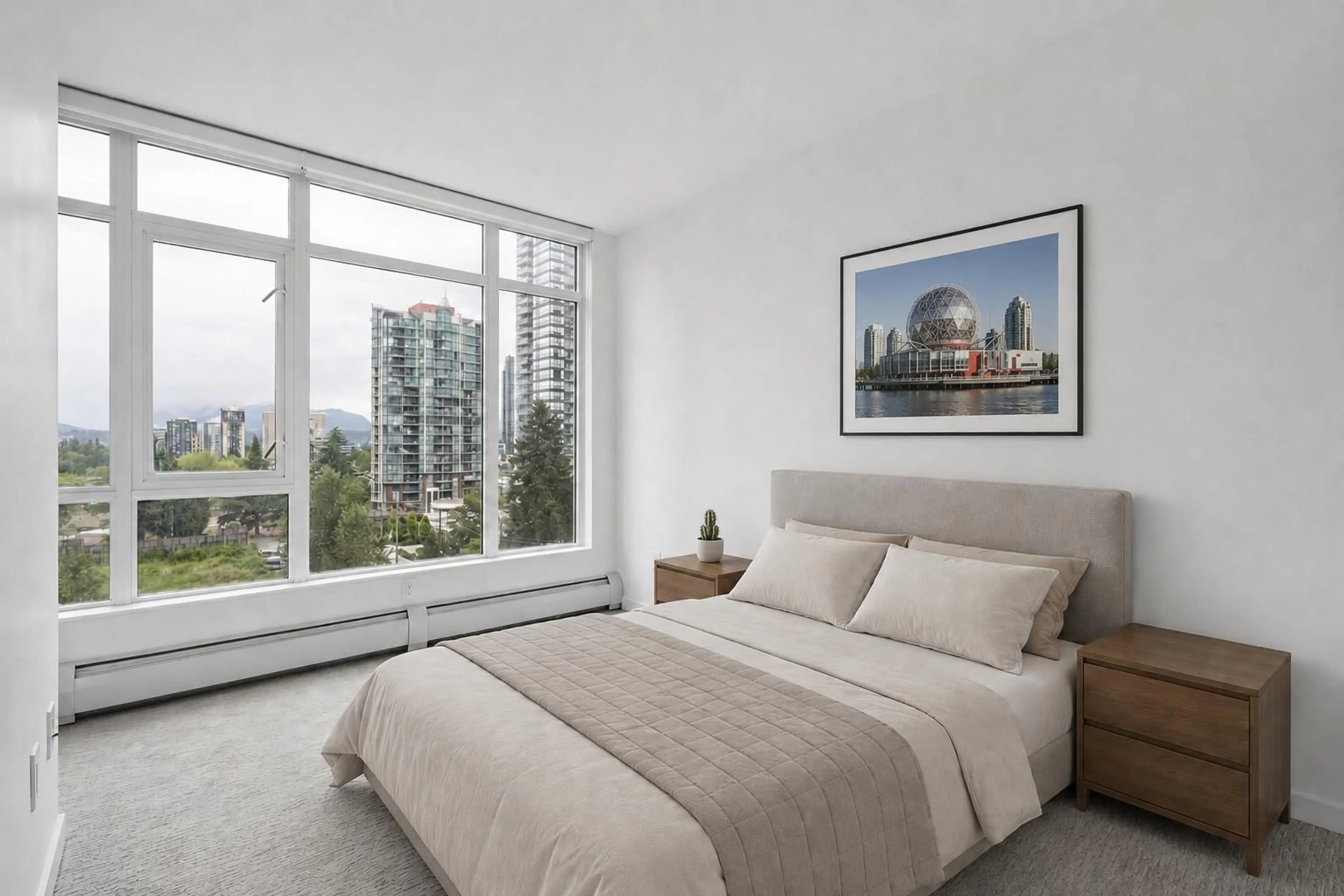 Bedroom with bed, unknown for 704 - 13350 CENTRAL AVENUE, Surrey British Columbia V3T0S1