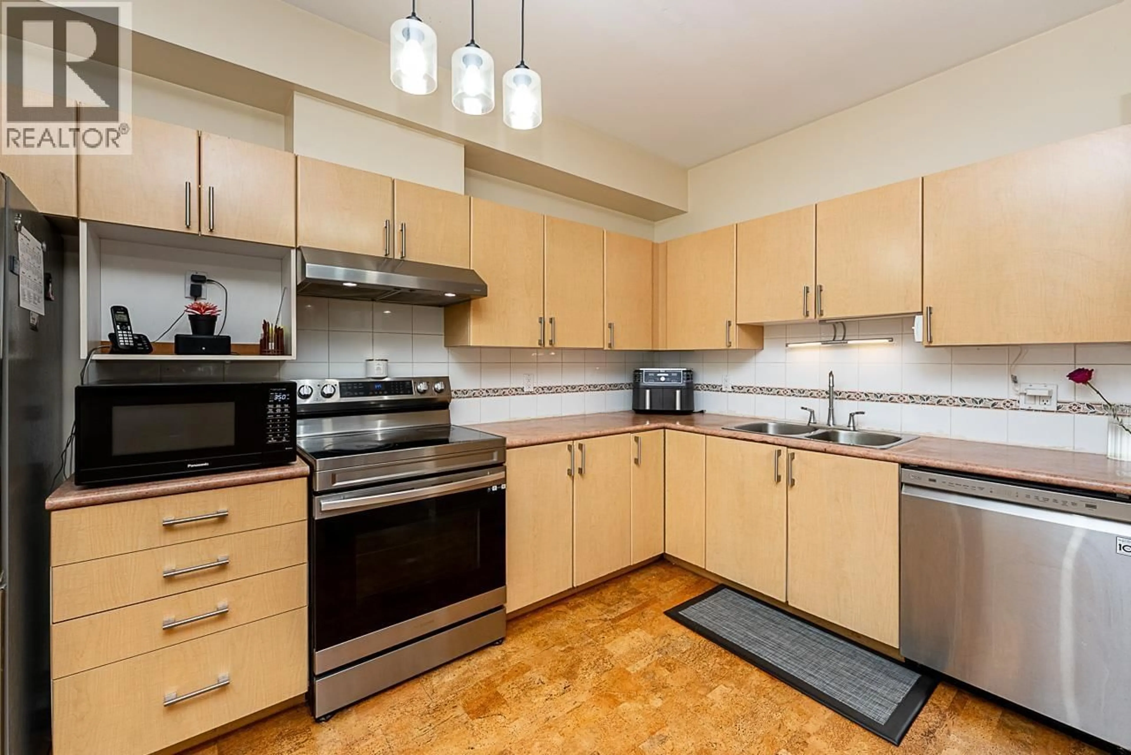 Standard kitchen, unknown for 202 - 83 STAR CRESCENT, New Westminster British Columbia V3M6X8