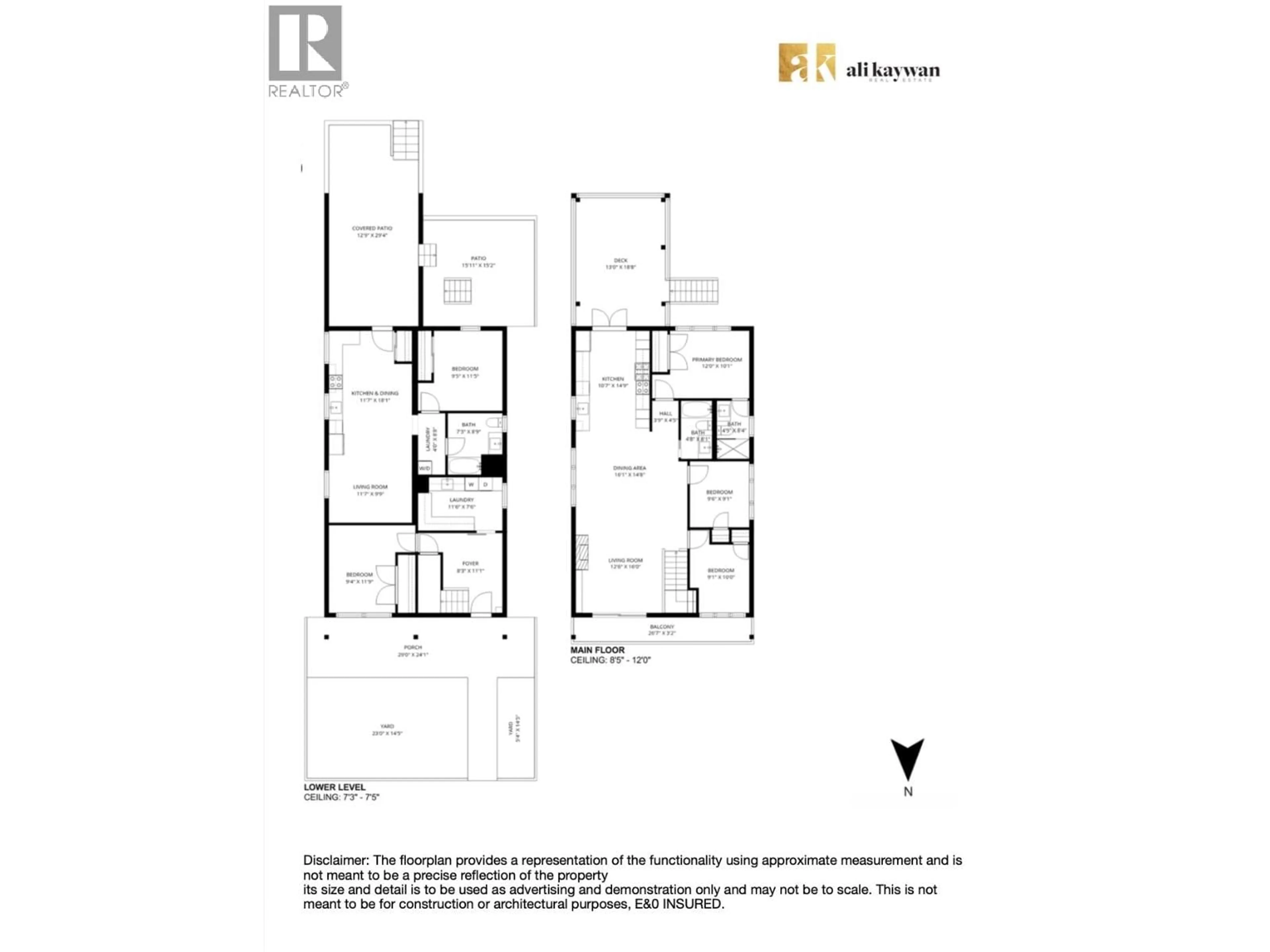 Floor plan for 4740 ALBERT STREET, Burnaby British Columbia V5C2G9