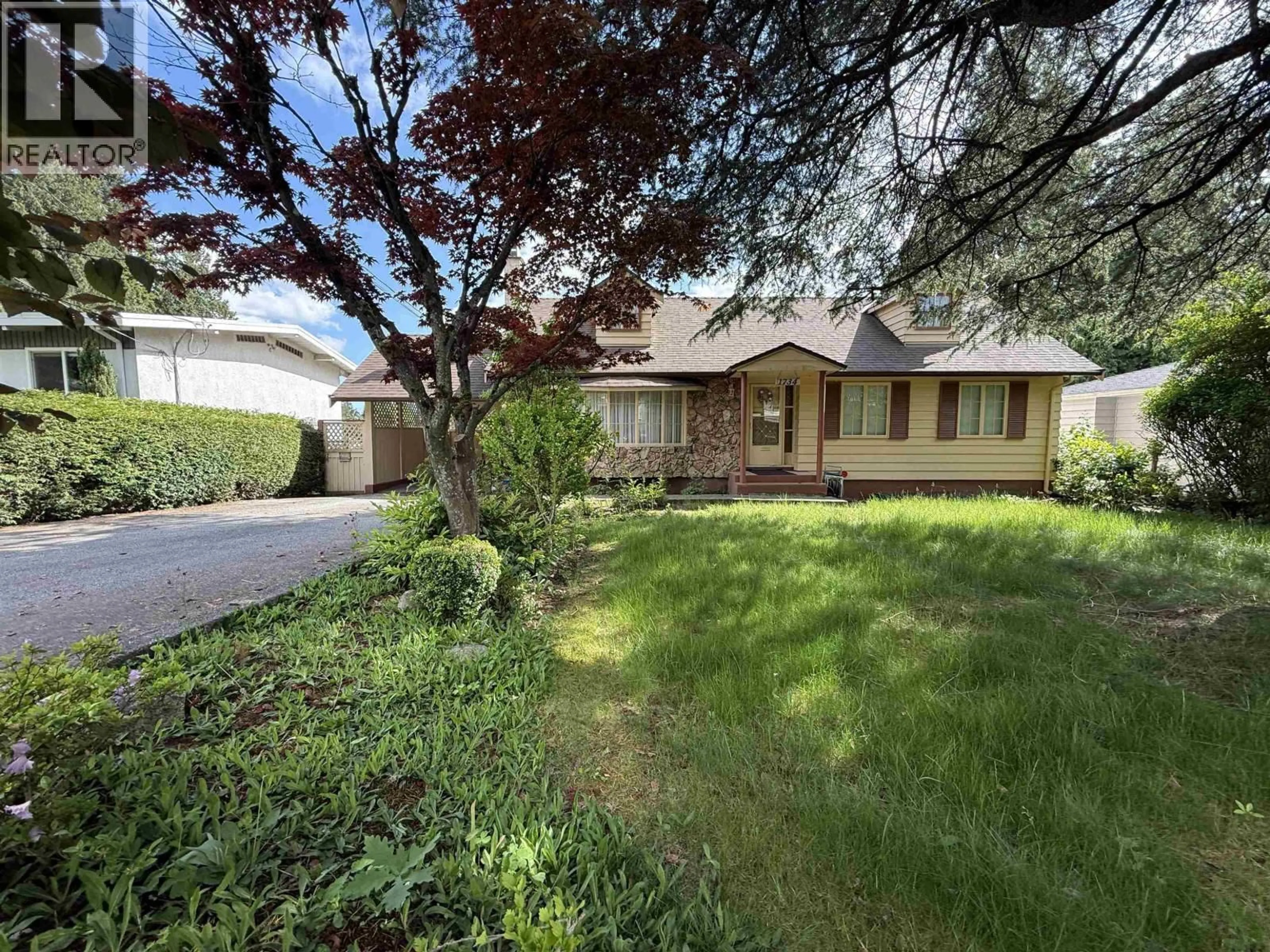 A pic from outside/outdoor area/front of a property/back of a property/a pic from drone, street for 1734 DANSEY AVENUE, Coquitlam British Columbia V3K3J2