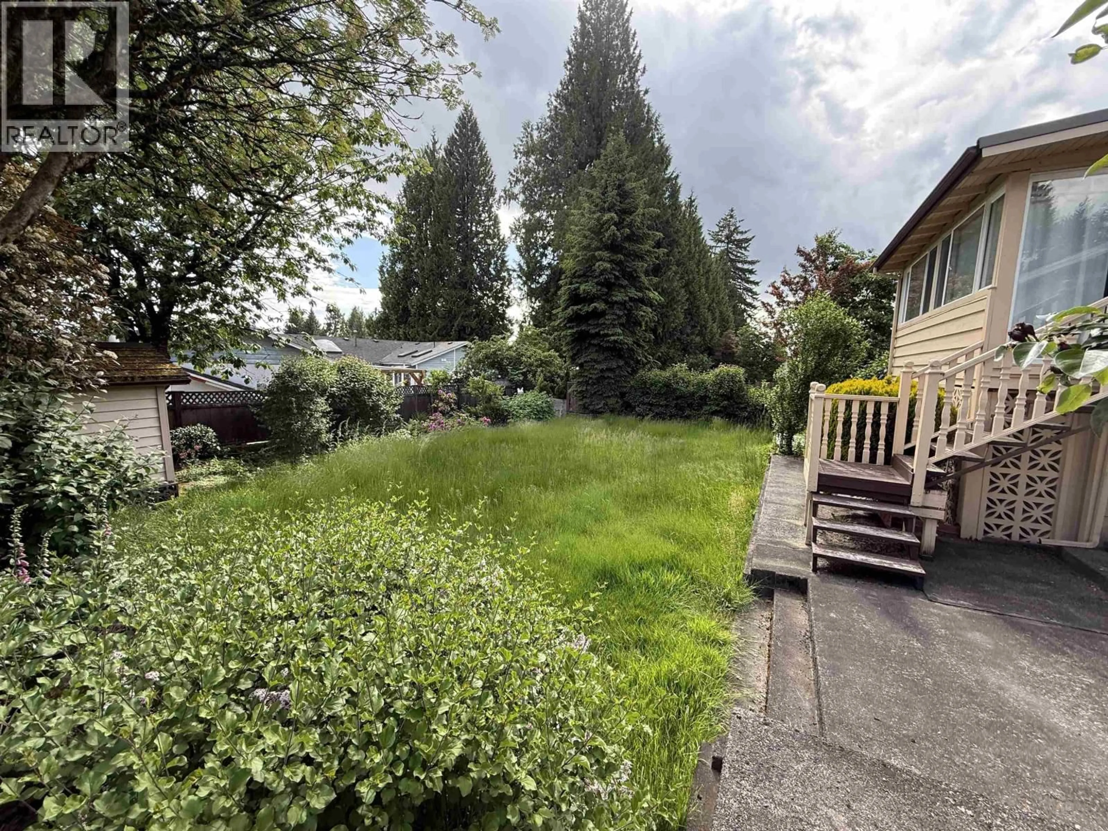 A pic from outside/outdoor area/front of a property/back of a property/a pic from drone, forest/trees view for 1734 DANSEY AVENUE, Coquitlam British Columbia V3K3J2