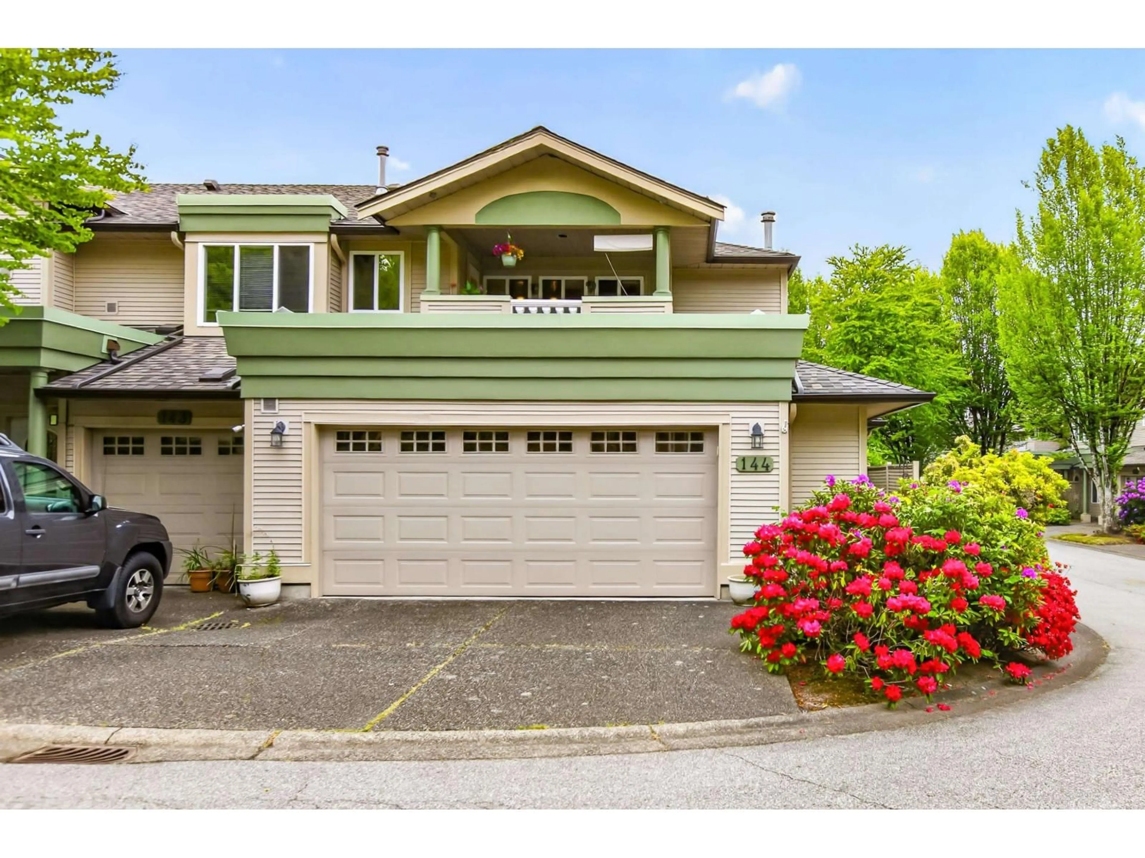Home with vinyl exterior material, street for 144 - 13888 70 AVENUE, Surrey British Columbia V3W0R8