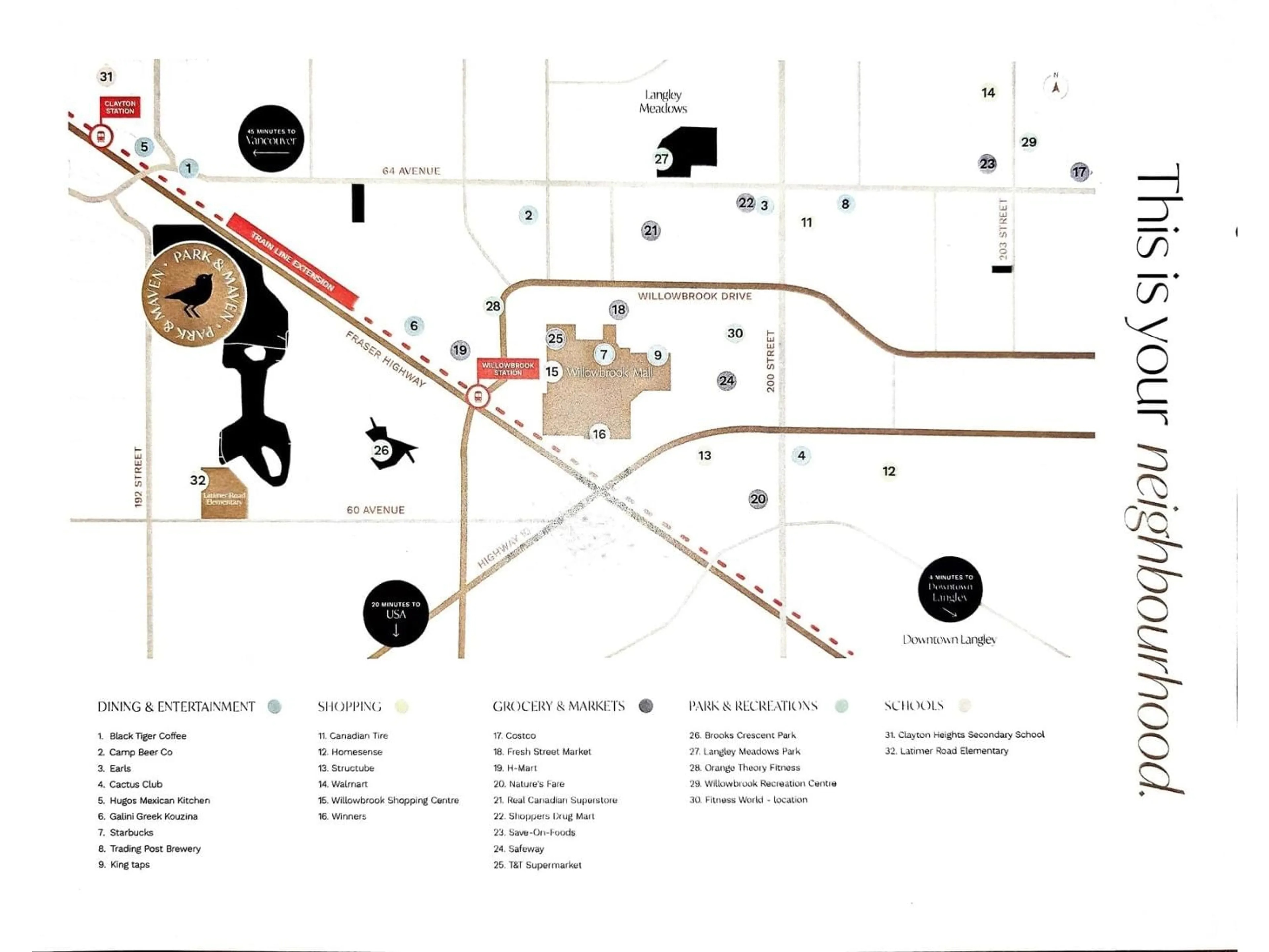 Picture of a map for 111 - 6220 GOOSEBERRY DRIVE, Surrey British Columbia V3S0B7