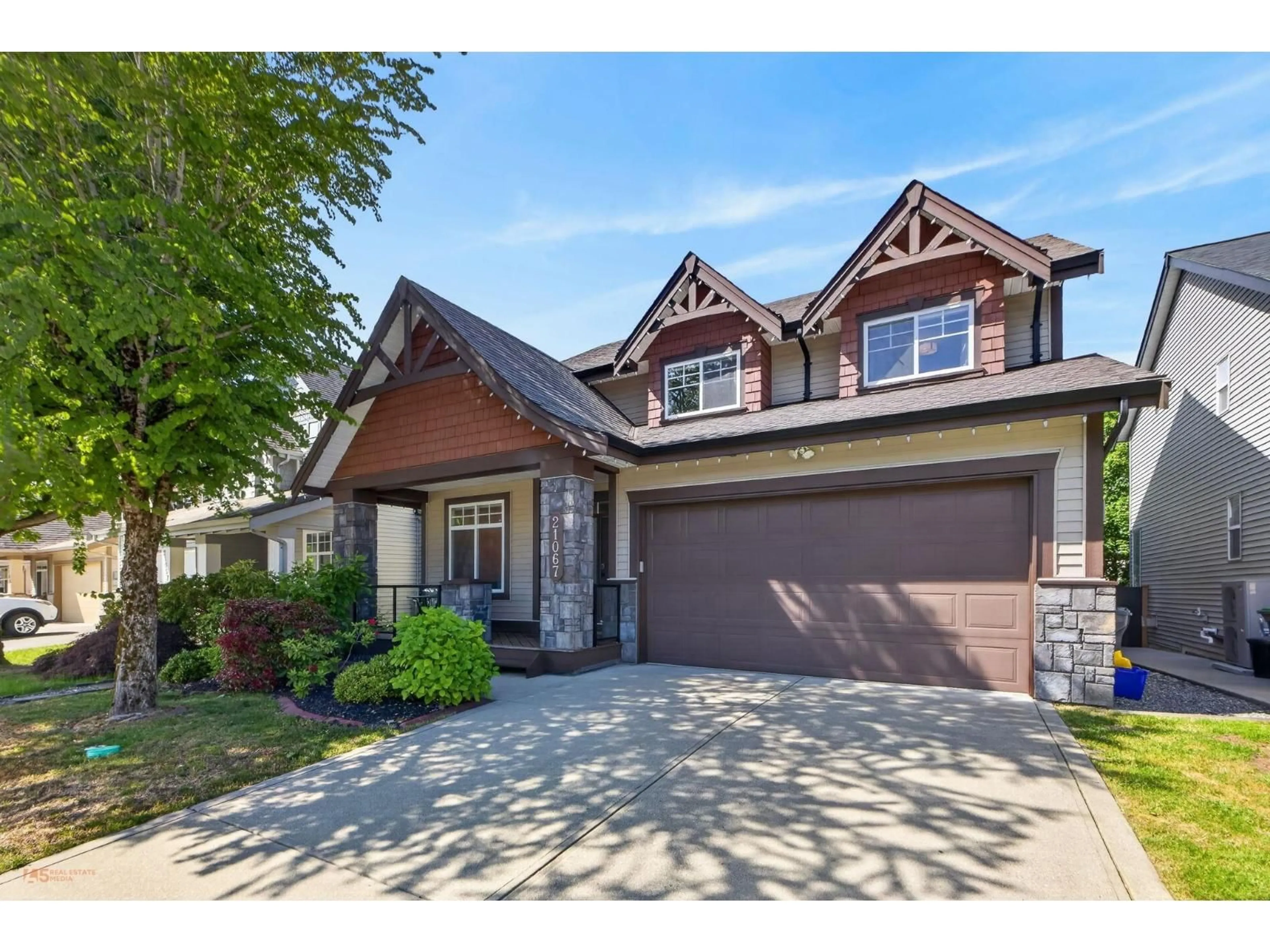Home with brick exterior material, street for 21067 83A AVENUE, Langley British Columbia V2Y0B8