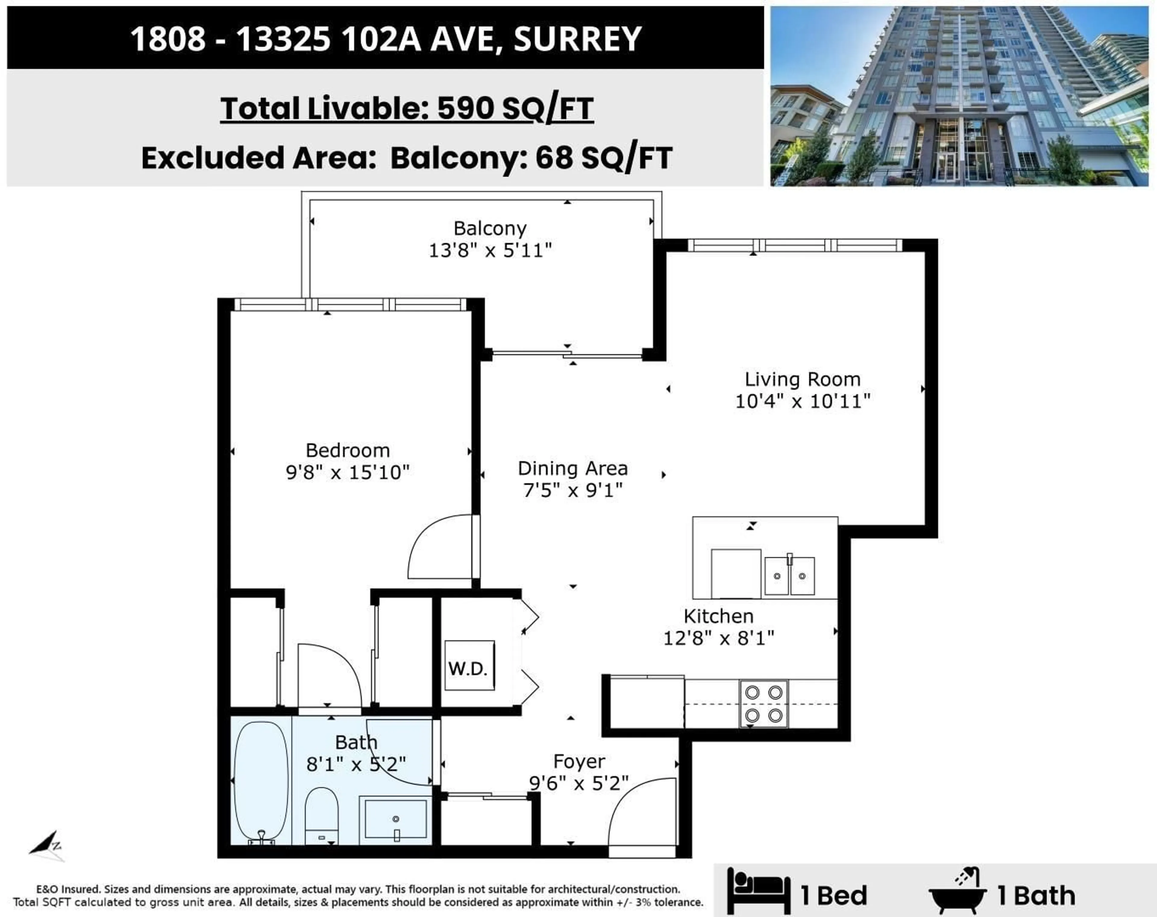 Floor plan for 13325 102A AVENUE, Surrey British Columbia V3T0J5