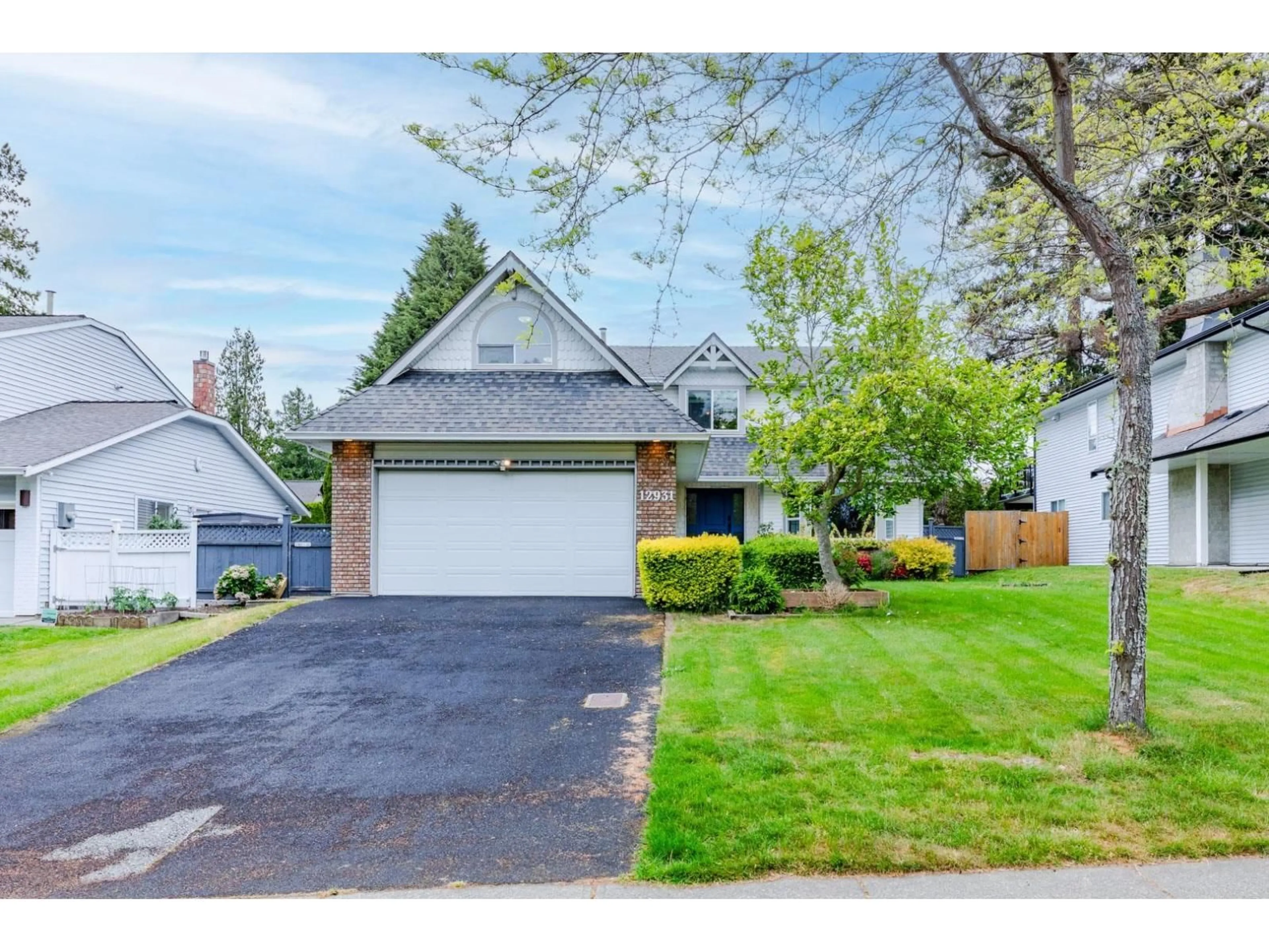 Home with vinyl exterior material, street for 12931 18 AVENUE, Surrey British Columbia V4A7P7