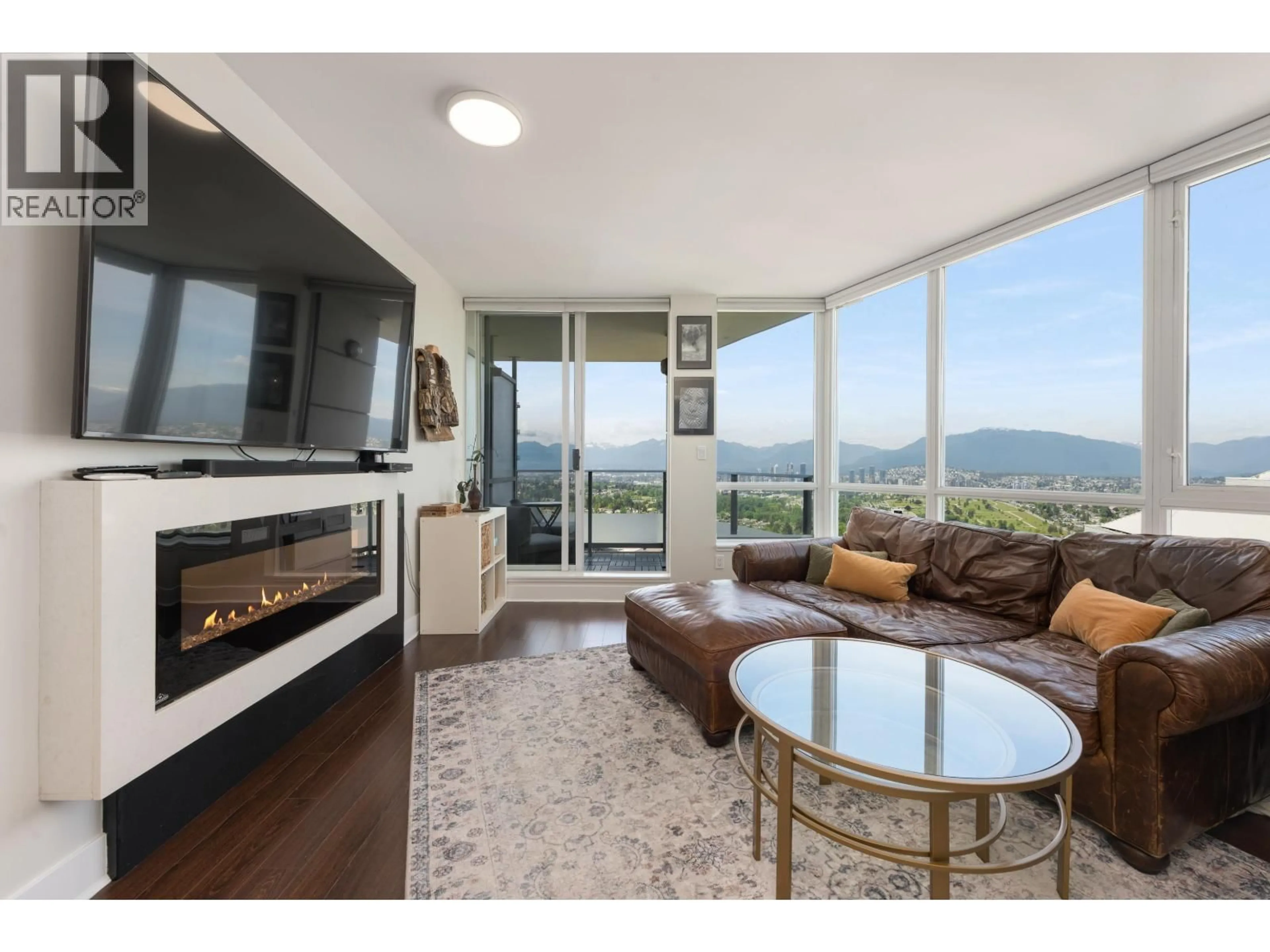 Living room with furniture, unknown for 2603 - 4808 HAZEL STREET, Burnaby British Columbia V5H0A2