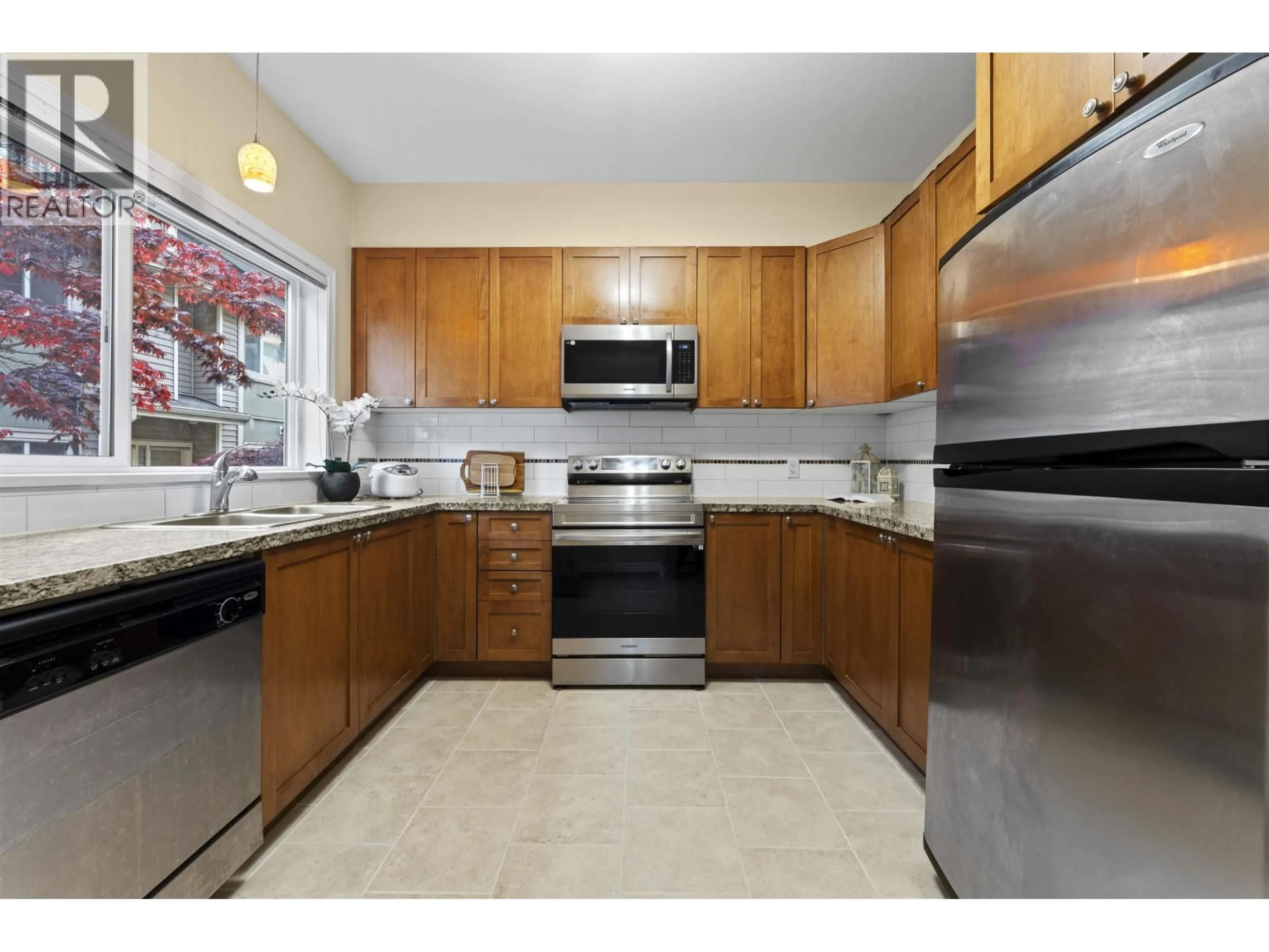 Standard kitchen, ceramic/tile floor for 13 - 621 LANGSIDE AVENUE, Coquitlam British Columbia V3J0A8