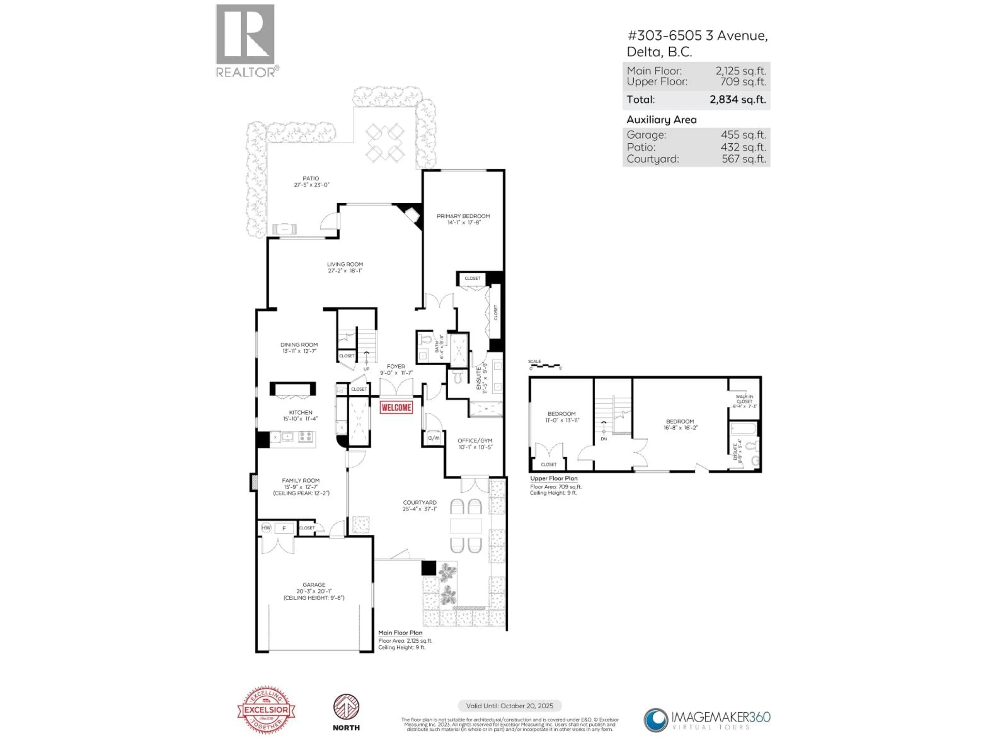 Floor plan for 303 - 6505 3 AVENUE, Delta British Columbia V4L2N1