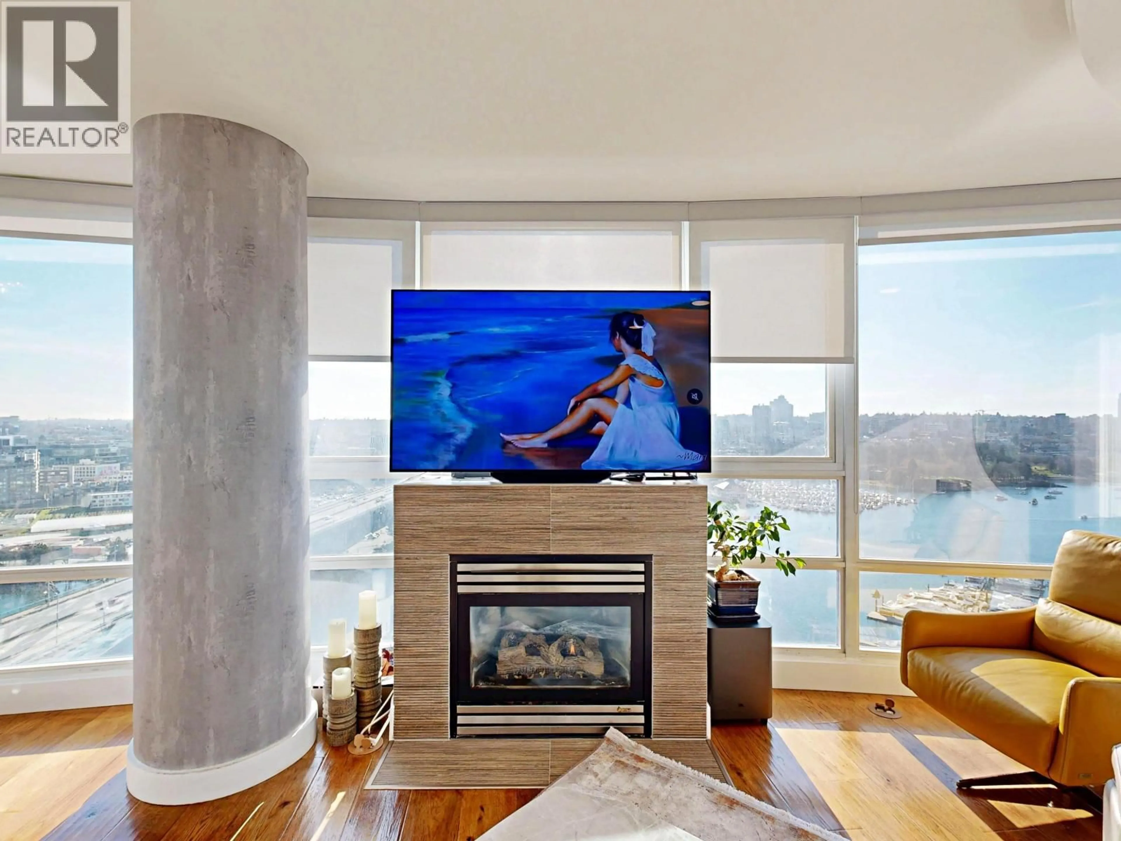Home theater for 2706 - 1033 MARINASIDE CRESCENT, Vancouver British Columbia V6Z3A3