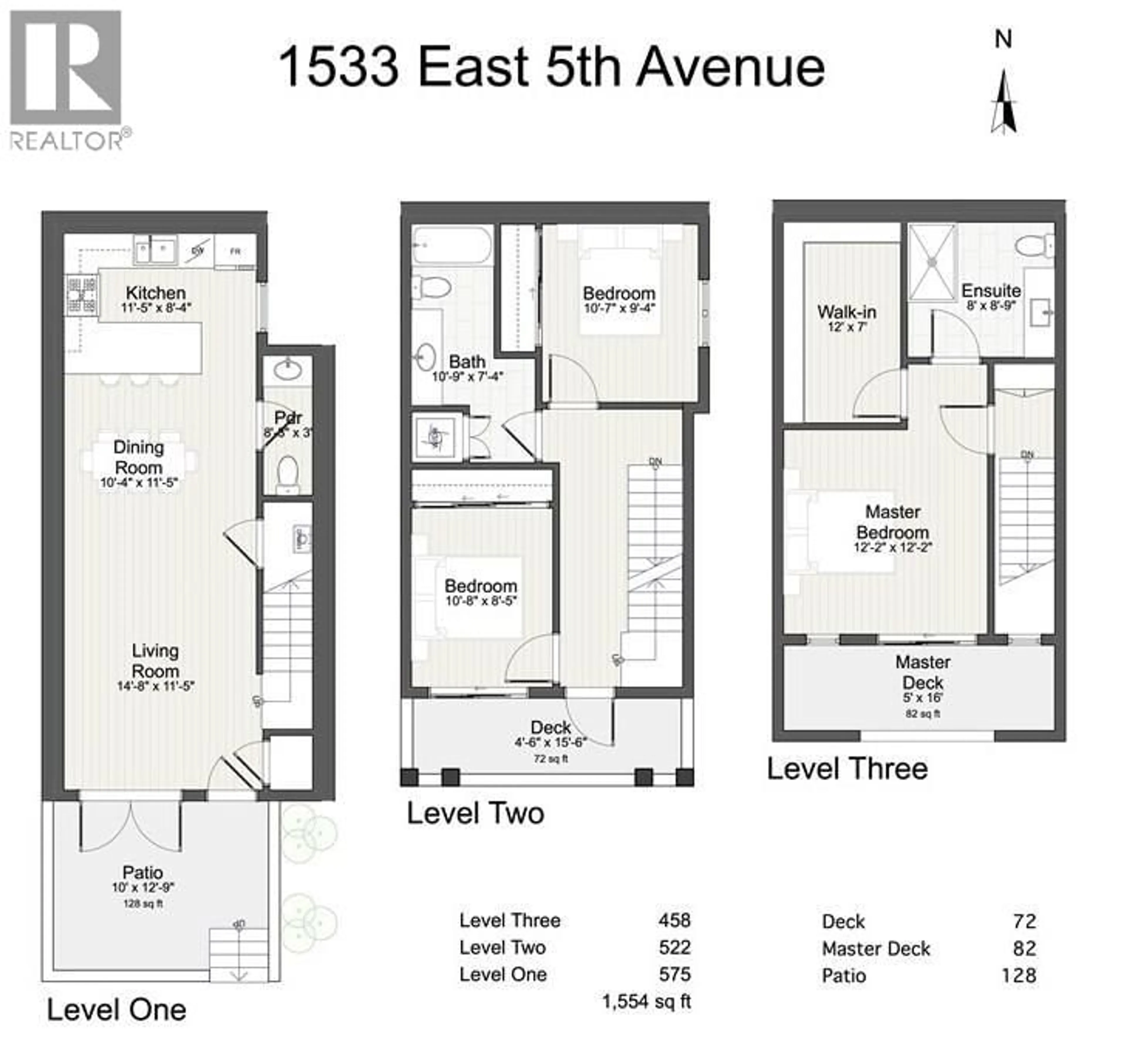 Floor plan for 1533 5TH AVENUE, Vancouver British Columbia V5N1L6