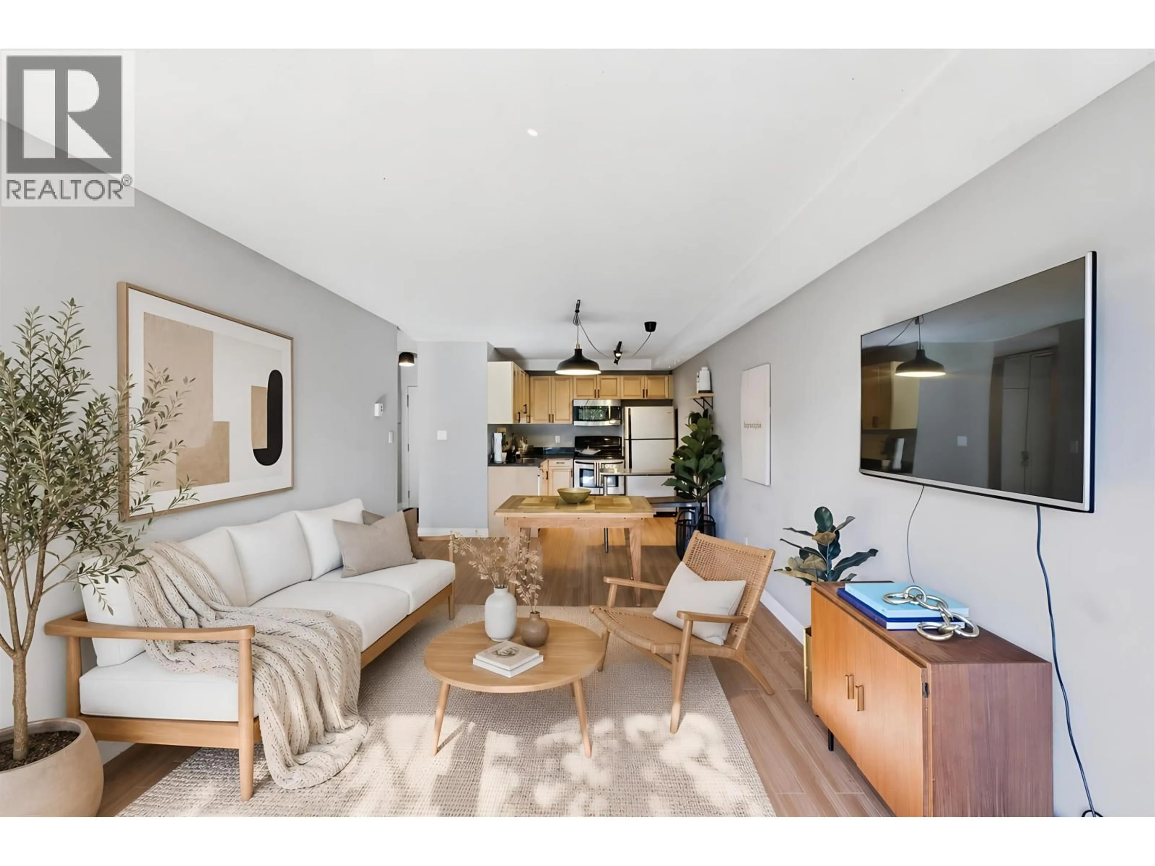 Living room with furniture, unknown for 108 - 251 4TH STREET, North Vancouver British Columbia V7M1H8