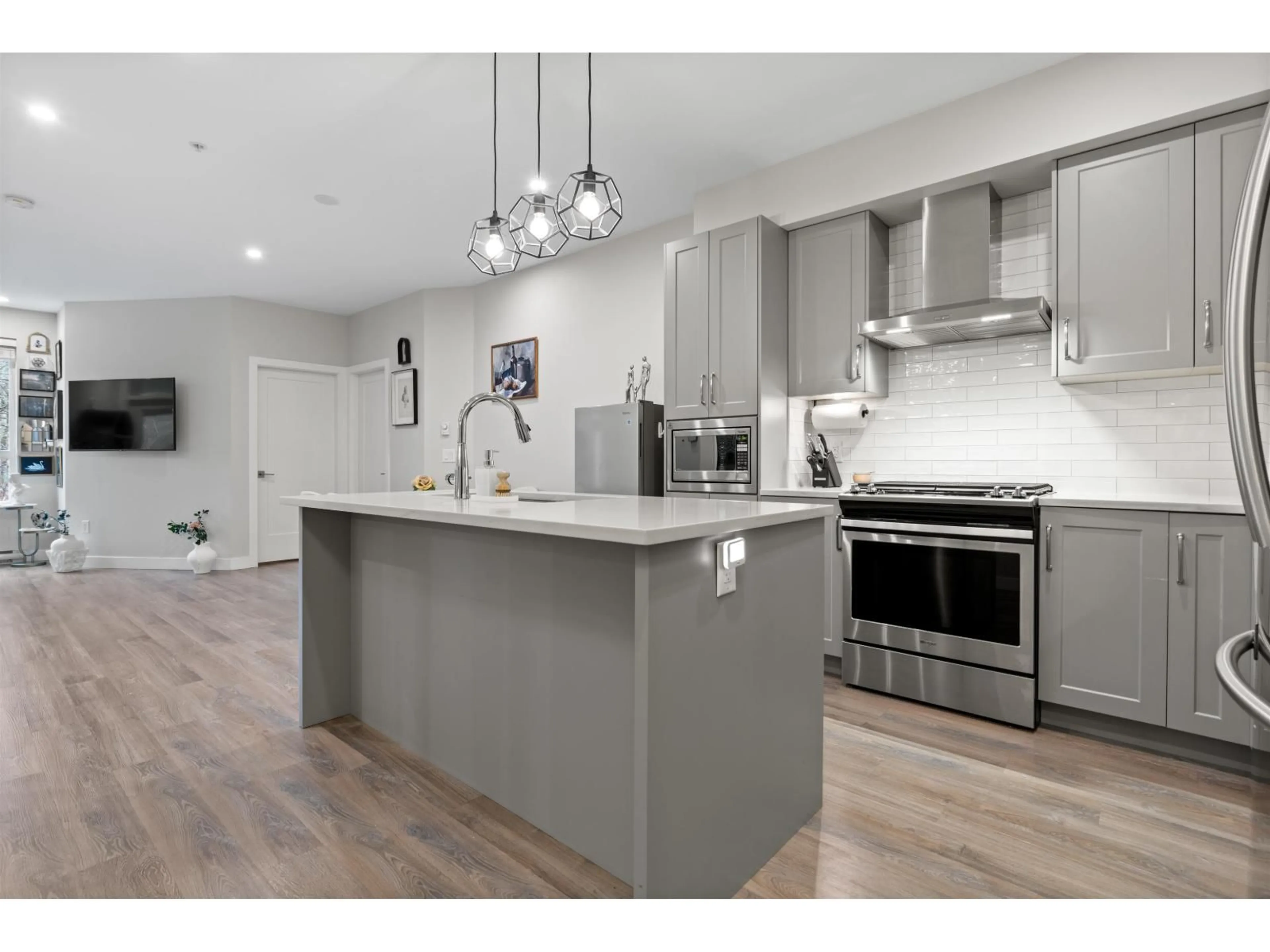 Open concept kitchen, unknown for 201 - 15436 31 AVENUE, Surrey British Columbia V3Z1H3