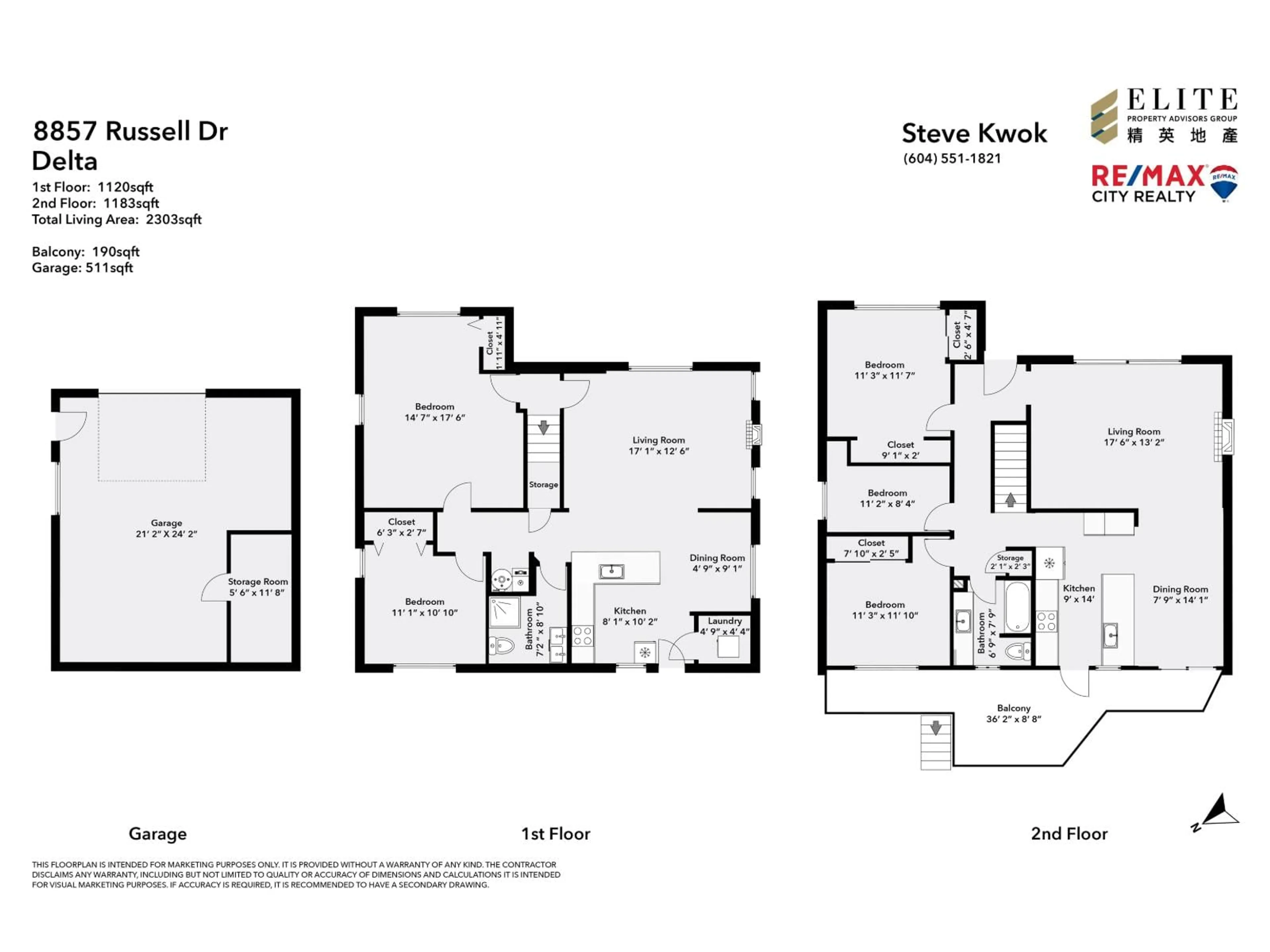 Floor plan for 8857 RUSSELL DRIVE, Delta British Columbia V4C4P6