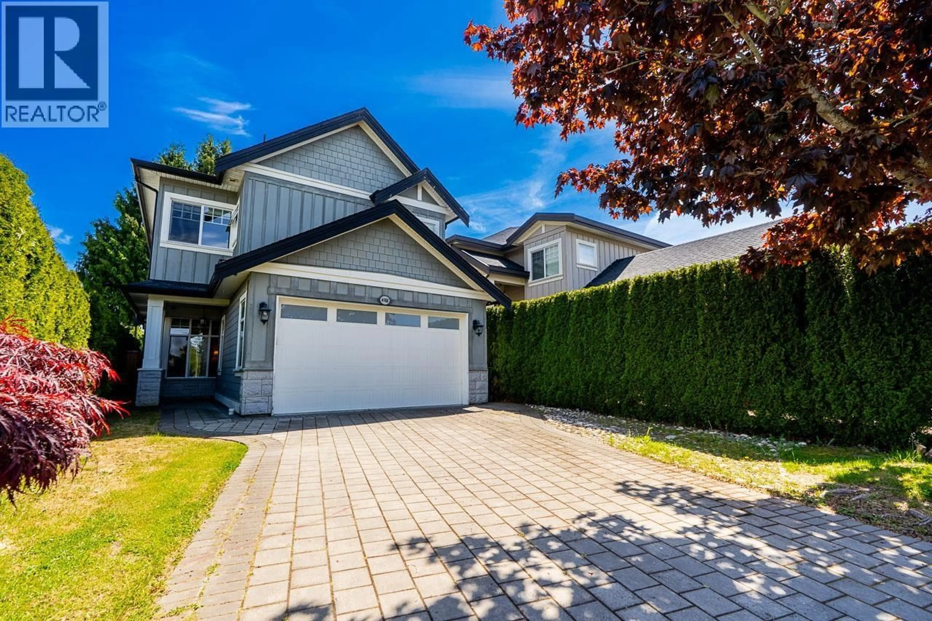 Home with vinyl exterior material, street for 4988 DUNCLIFFE ROAD, Richmond British Columbia V7E3N1
