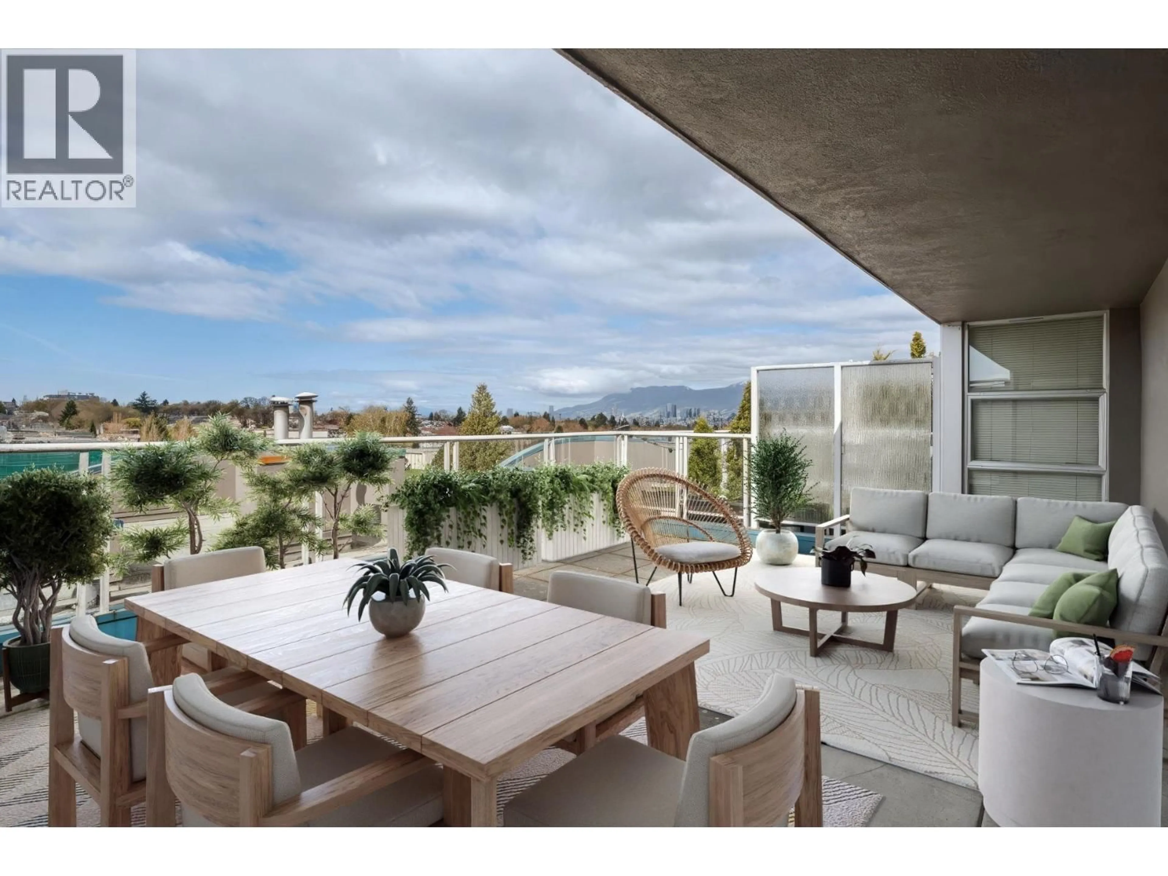 Patio, water/lake/river/ocean view for PH3 - 4113 FRASER STREET, Vancouver British Columbia V5V4E9