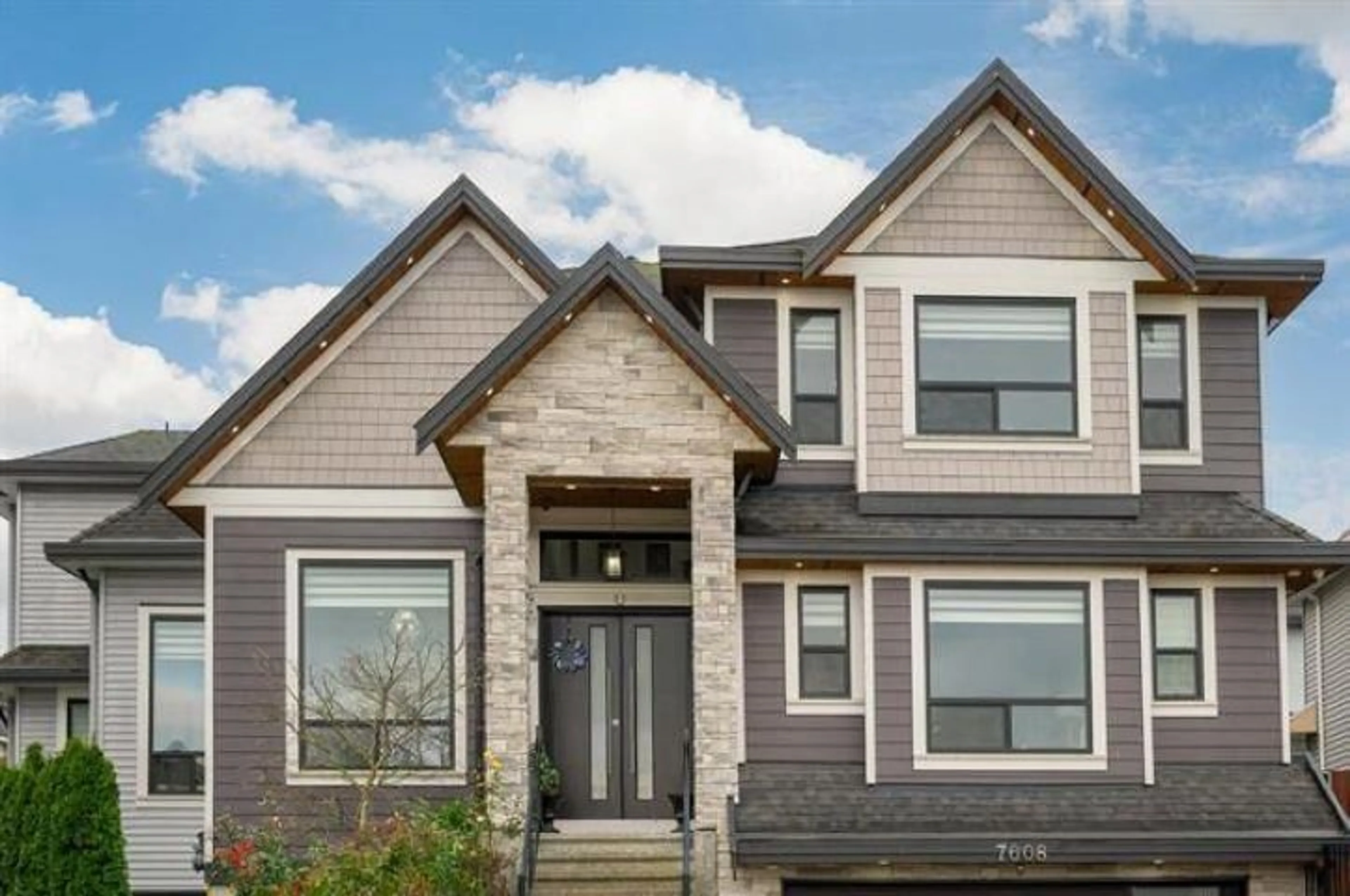 Home with vinyl exterior material, street for 7608 144A STREET, Surrey British Columbia V3S9K8