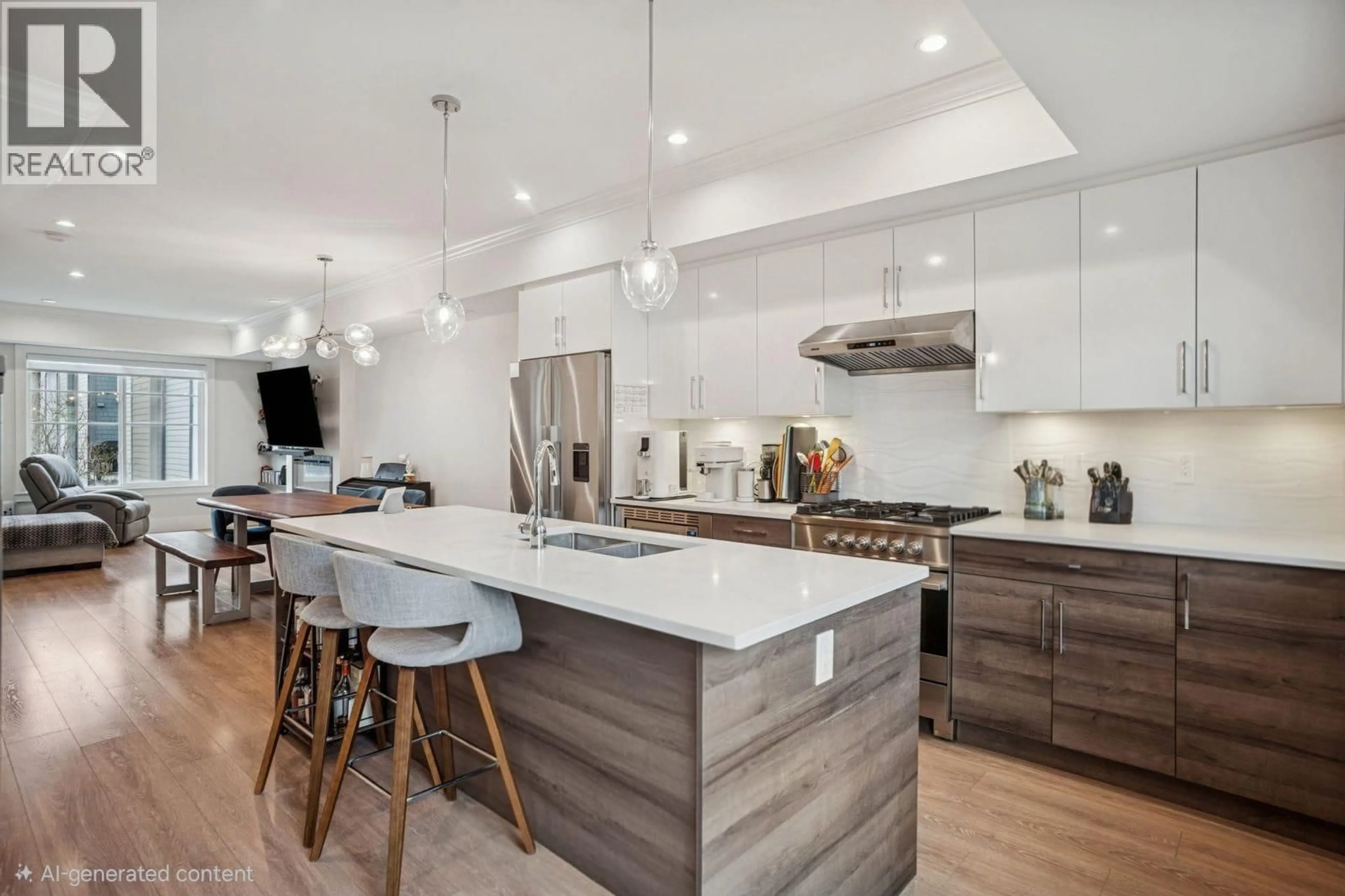 Contemporary kitchen, unknown for 7 - 9211 MCKIM WAY, Richmond British Columbia V6X0T1