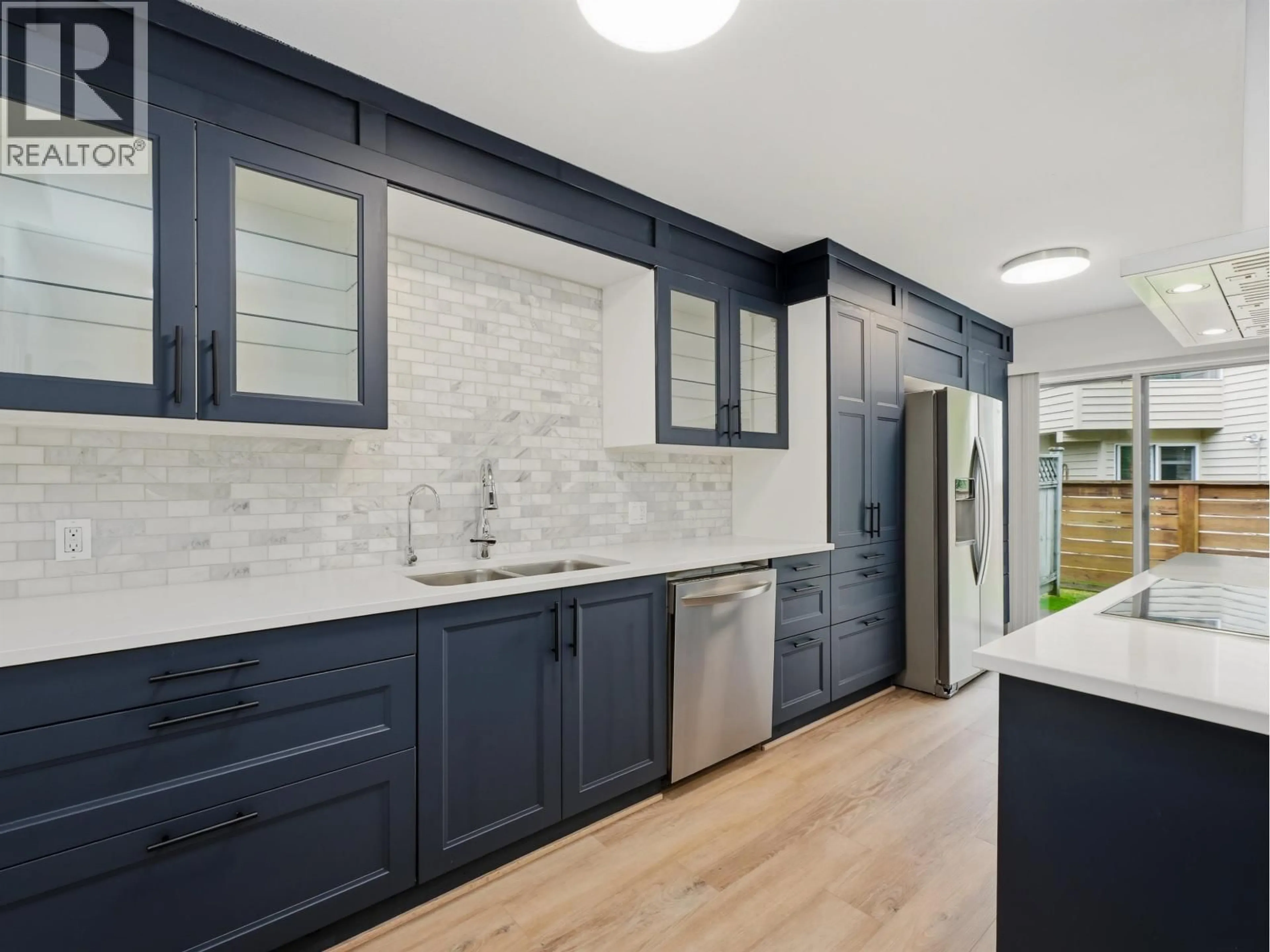 Contemporary kitchen, ceramic/tile floor for 3 - 7691 MOFFATT ROAD, Richmond British Columbia V6Y1X9