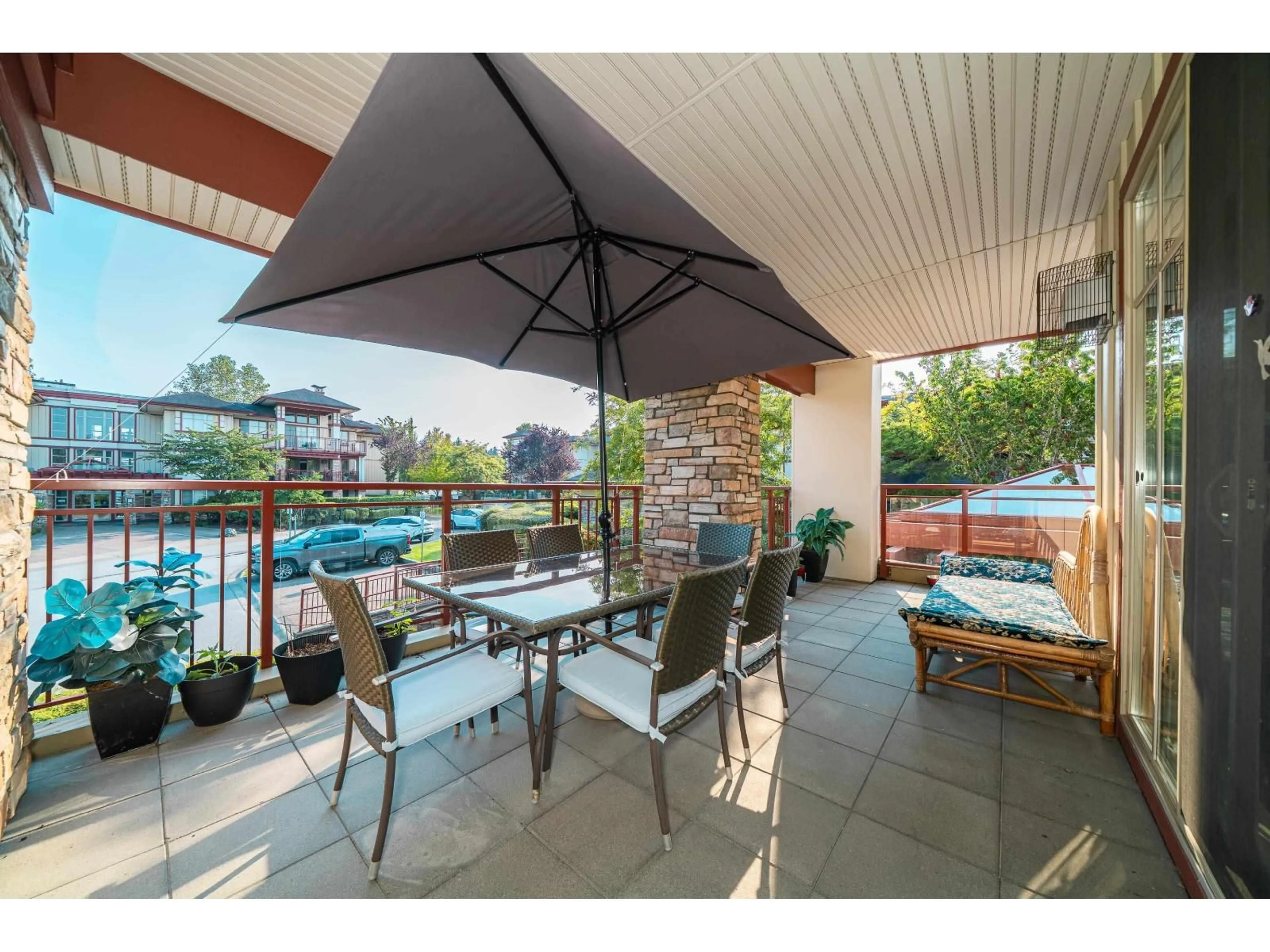Patio, water/lake/river/ocean view for 201 - 16477 64 AVENUE, Surrey British Columbia V3S6V7