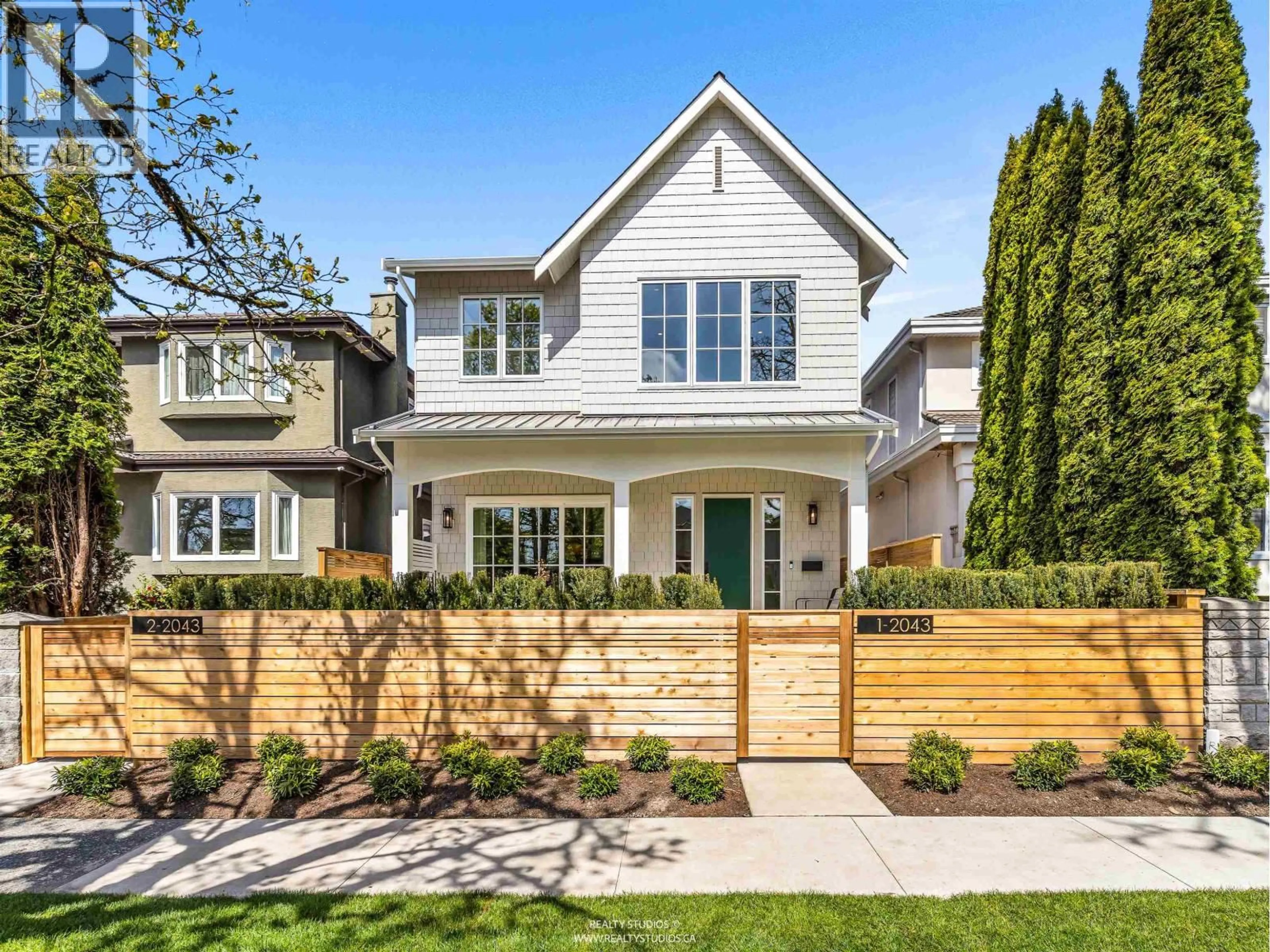 Home with brick exterior material, street for 2 - 2043 45TH AVENUE, Vancouver British Columbia V6M2H8