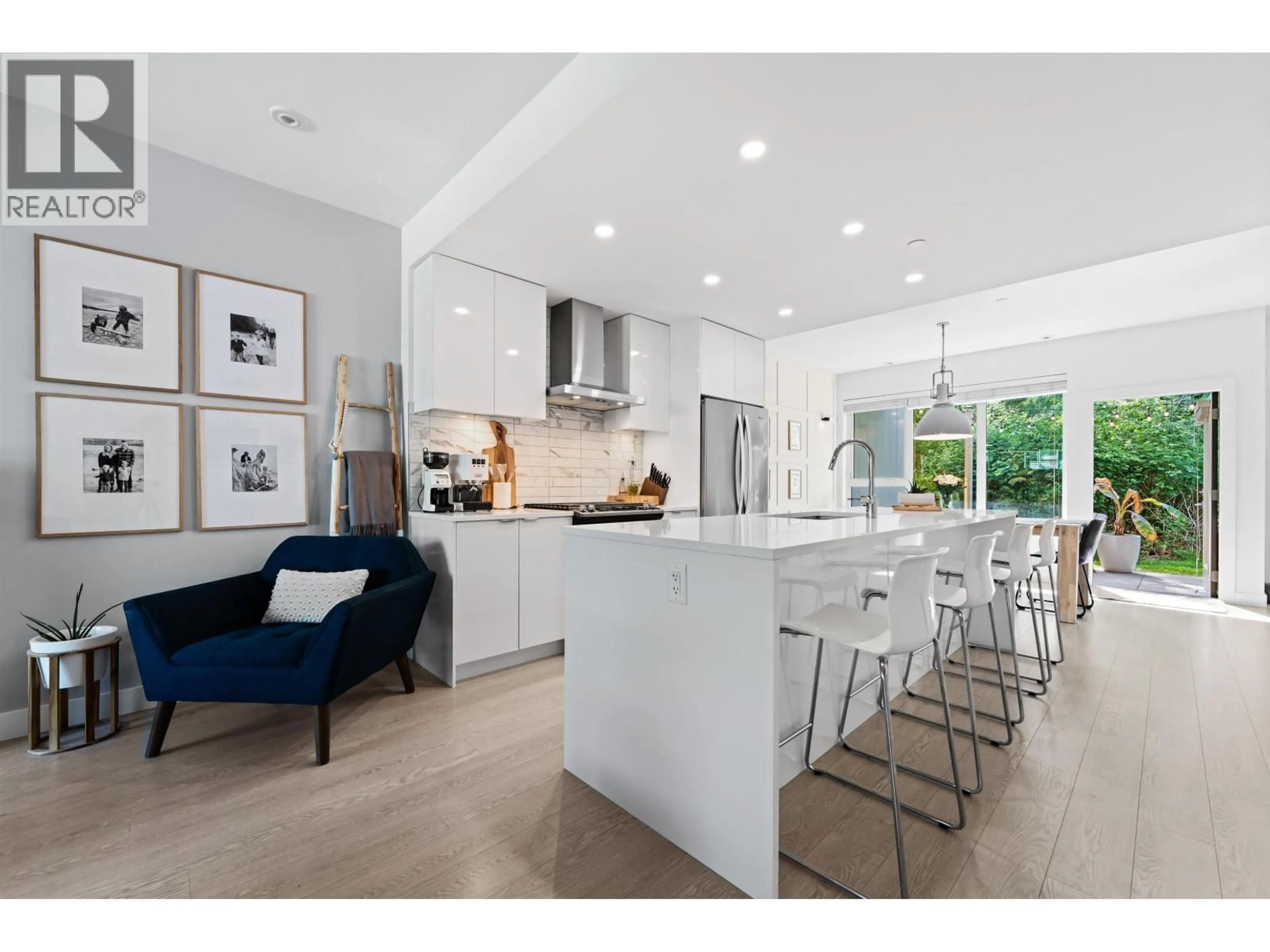 Open concept kitchen, ceramic/tile floor for 23 - 3596 SALAL DRIVE, North Vancouver British Columbia V7G0A9