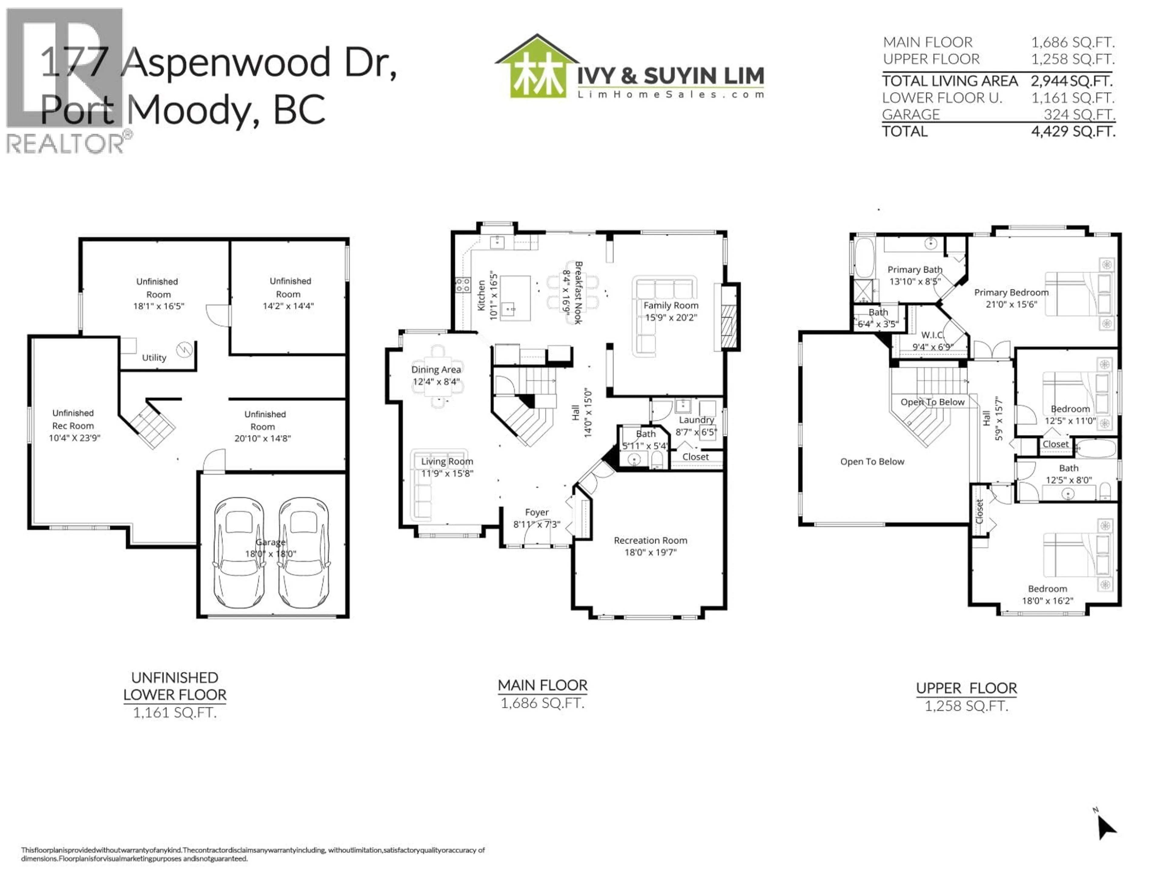 Floor plan for 177 ASPENWOOD DRIVE, Port Moody British Columbia V3H5A5