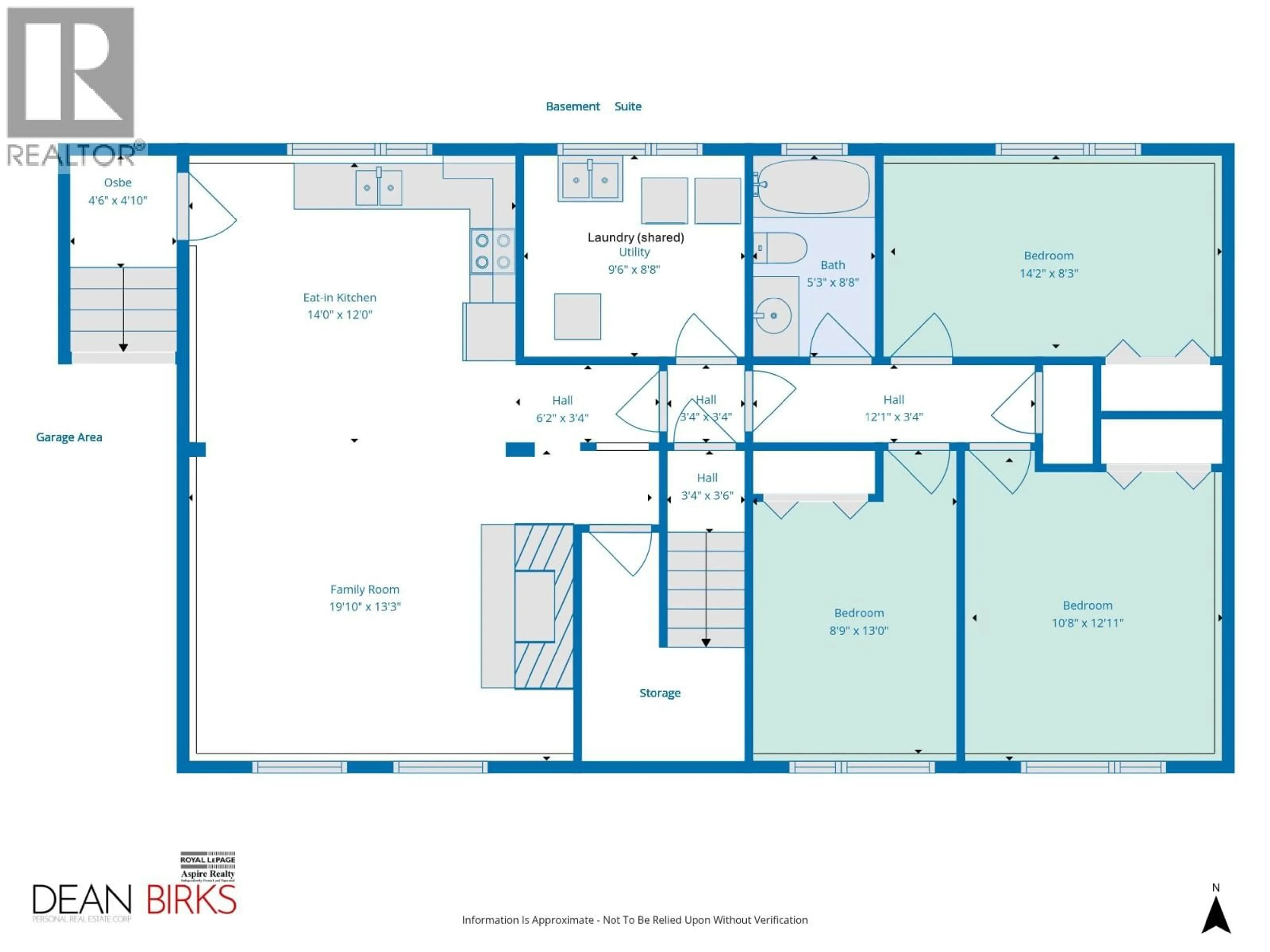 Floor plan for 1344 EAGLET CRESCENT, Prince George British Columbia V2M4H7