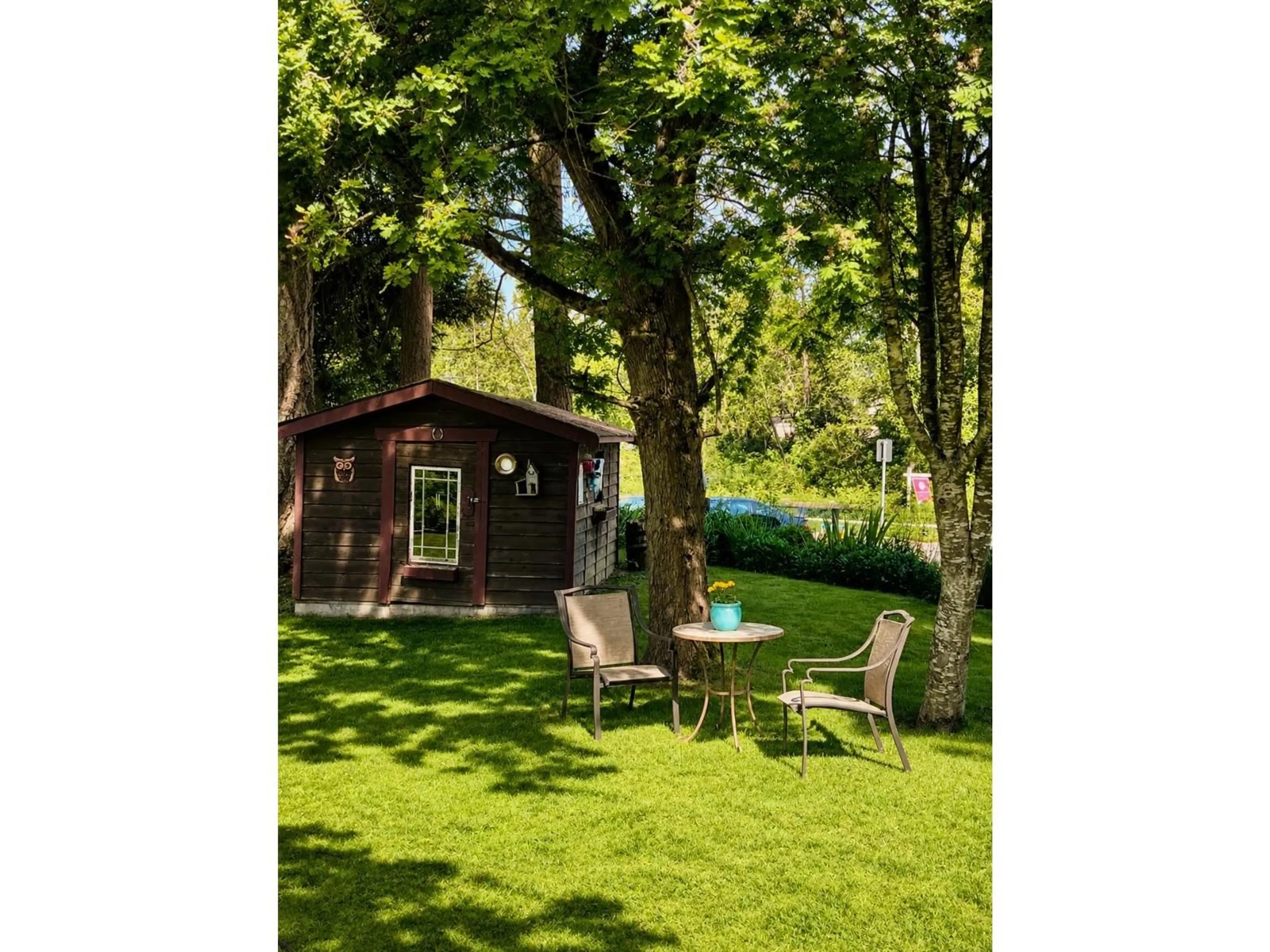 Patio, forest/trees view for 16937 0 AVENUE, Surrey British Columbia V3Z9N9
