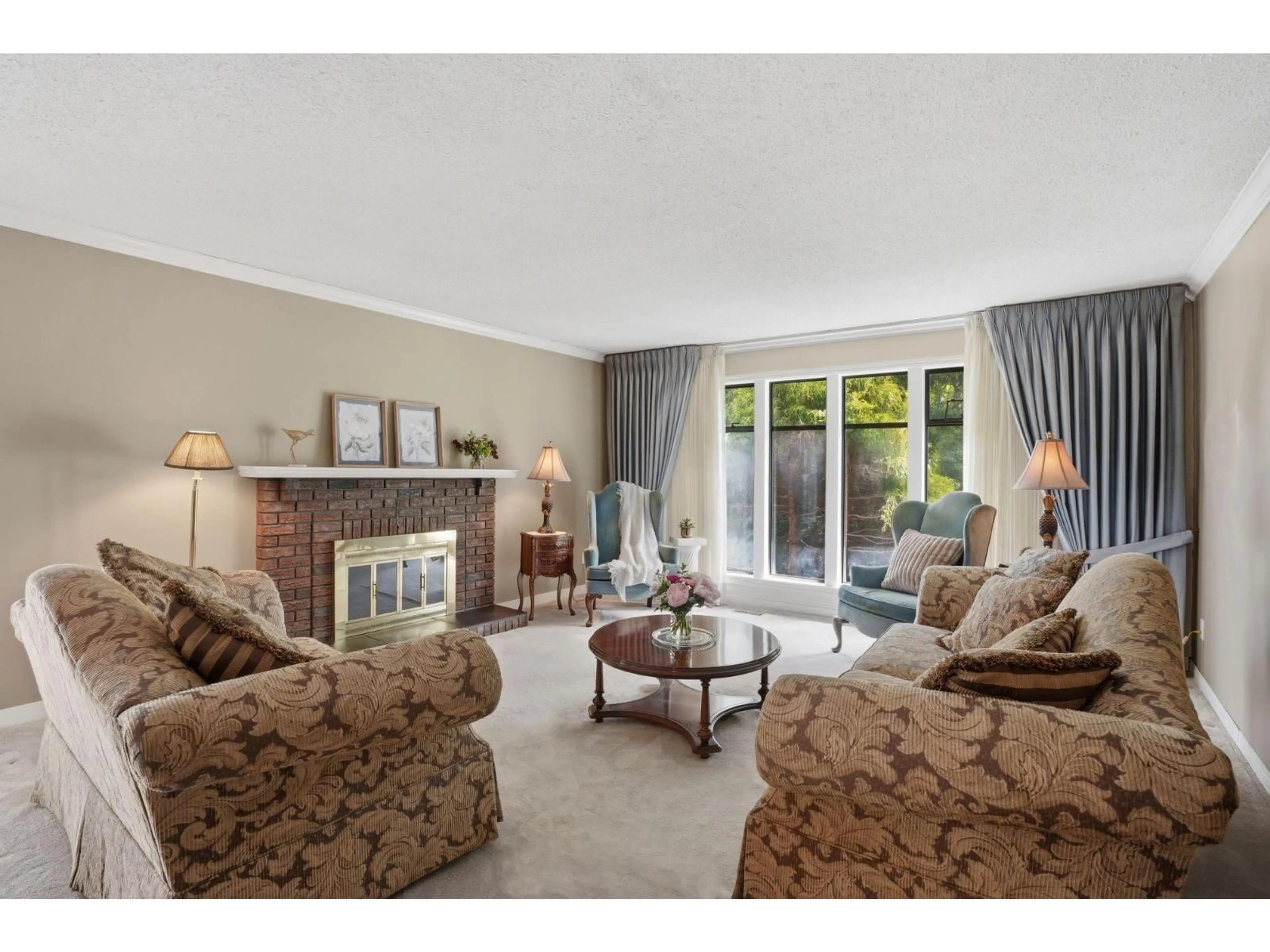 Living room with furniture, unknown for 6713 NICHOLSON ROAD, Delta British Columbia V4E2T2