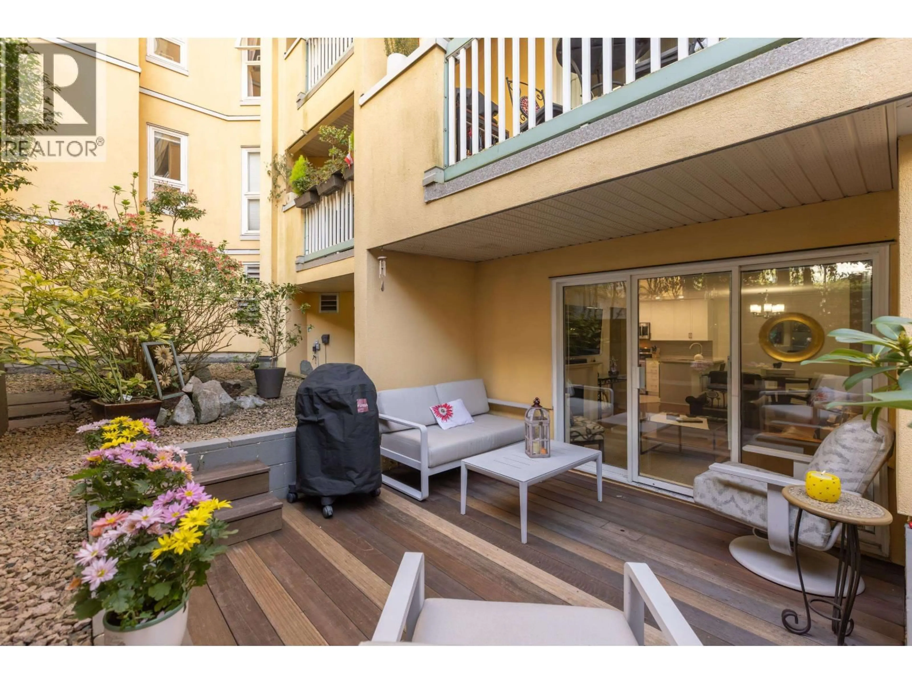 Patio, street for 105 - 1125 GILFORD STREET, Vancouver British Columbia V6G2P7