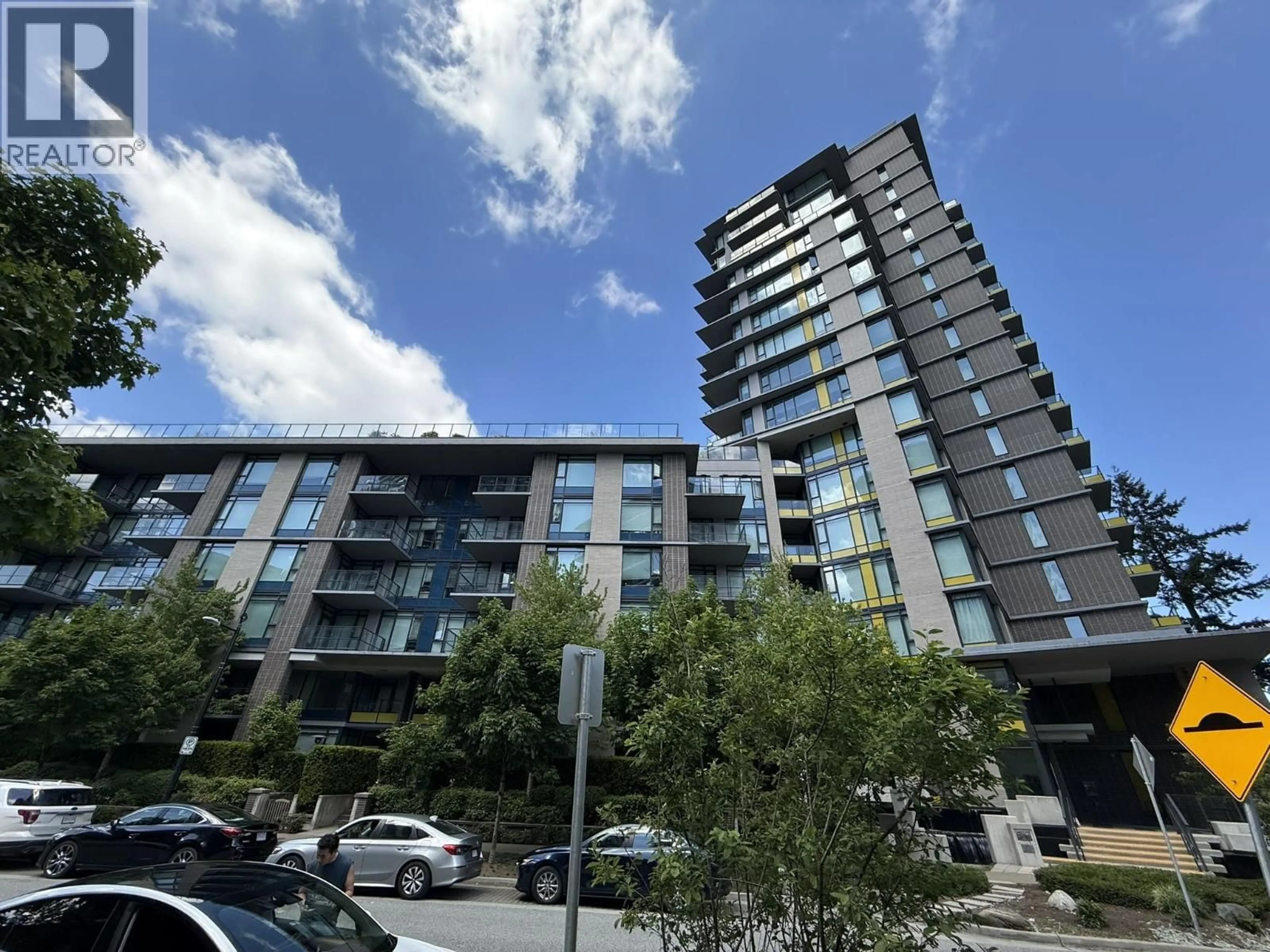 A pic from outside/outdoor area/front of a property/back of a property/a pic from drone, unknown for 313 - 8850 UNIVERSITY CRESCENT, Burnaby British Columbia V5A0C8