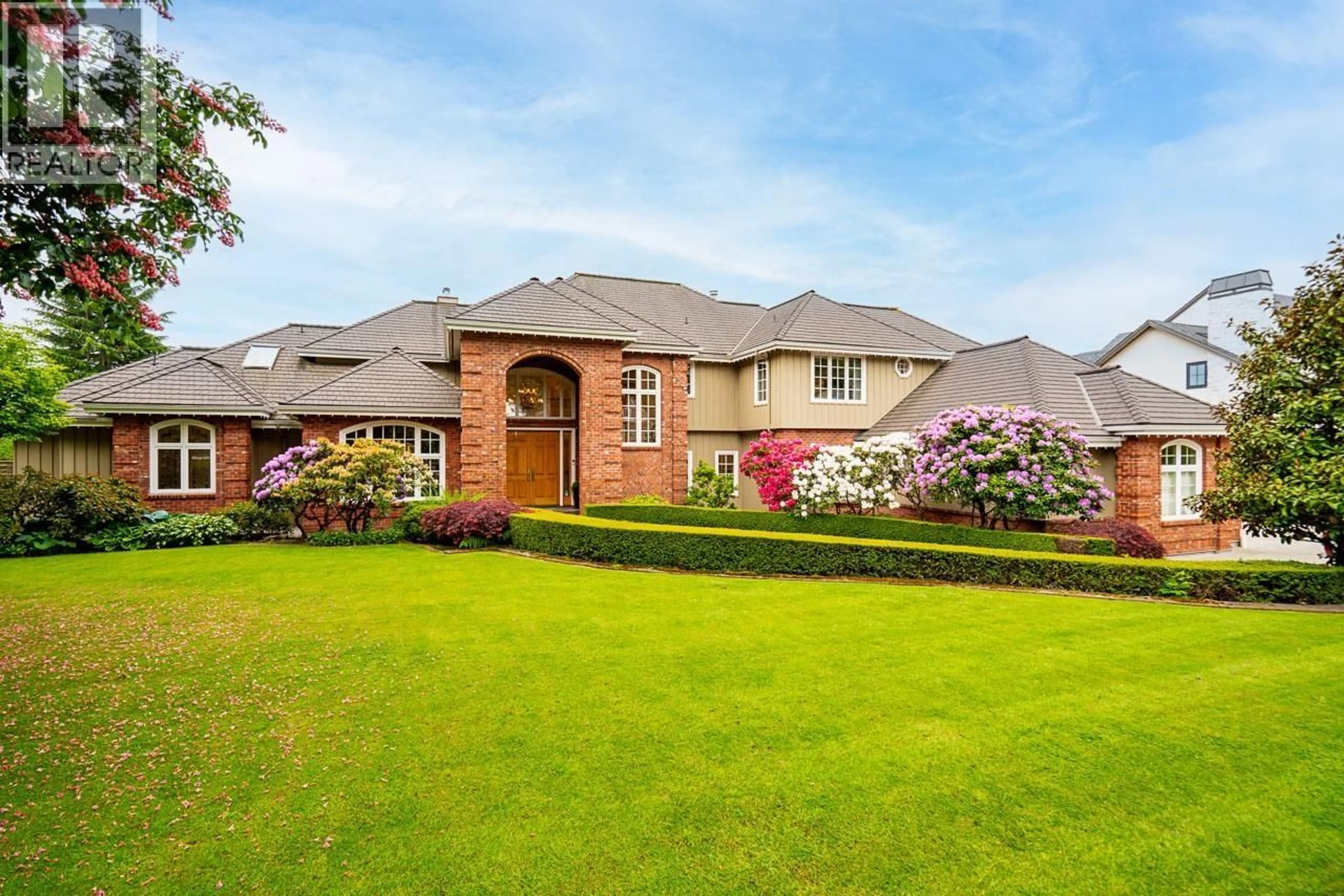 Home with brick exterior material, street for 7976 GOVERNMENT ROAD, Burnaby British Columbia V5A2E2