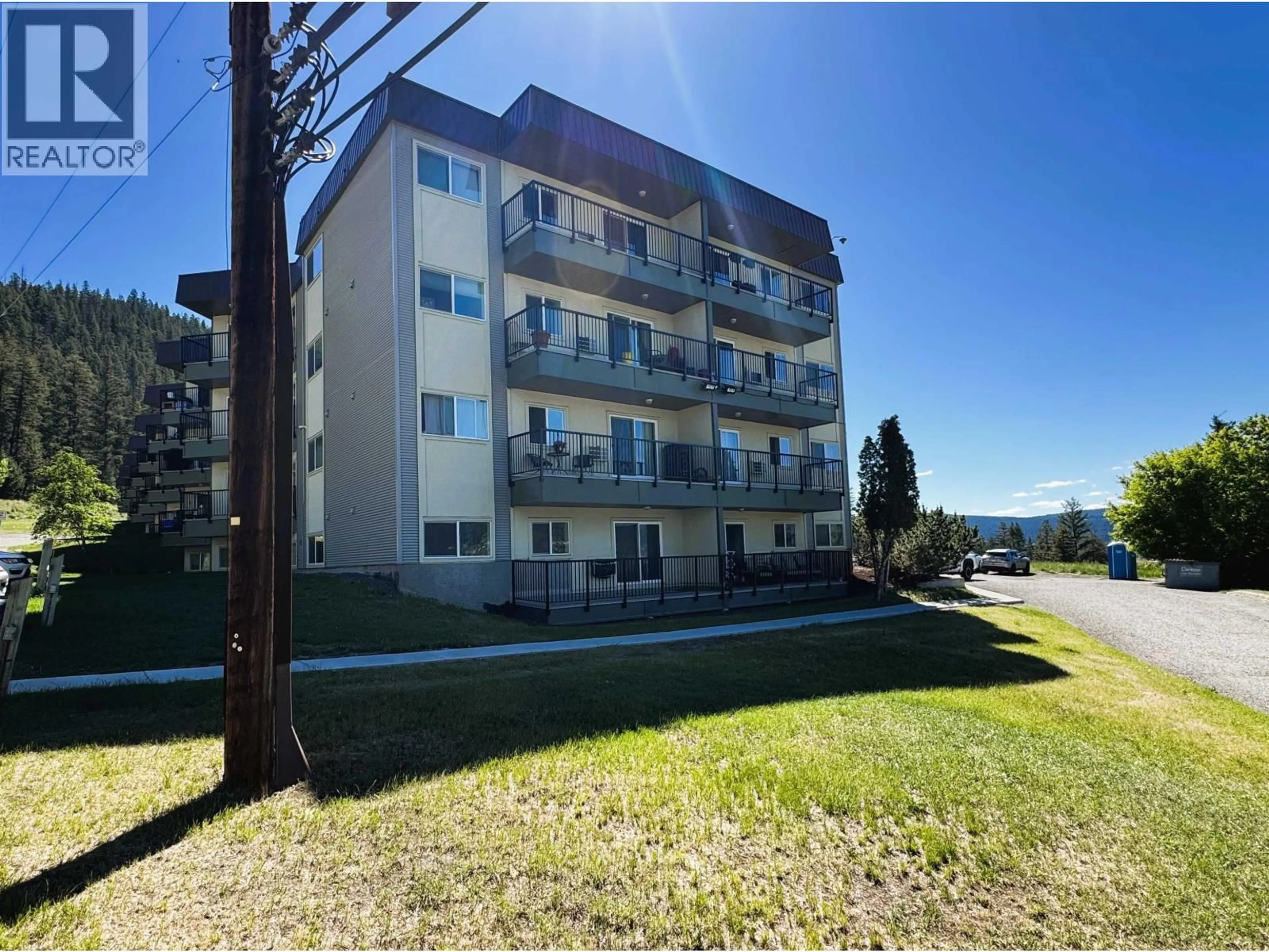 A pic from outside/outdoor area/front of a property/back of a property/a pic from drone, unknown for 308 - 280 BROADWAY AVENUE, Williams Lake British Columbia V2G4J7