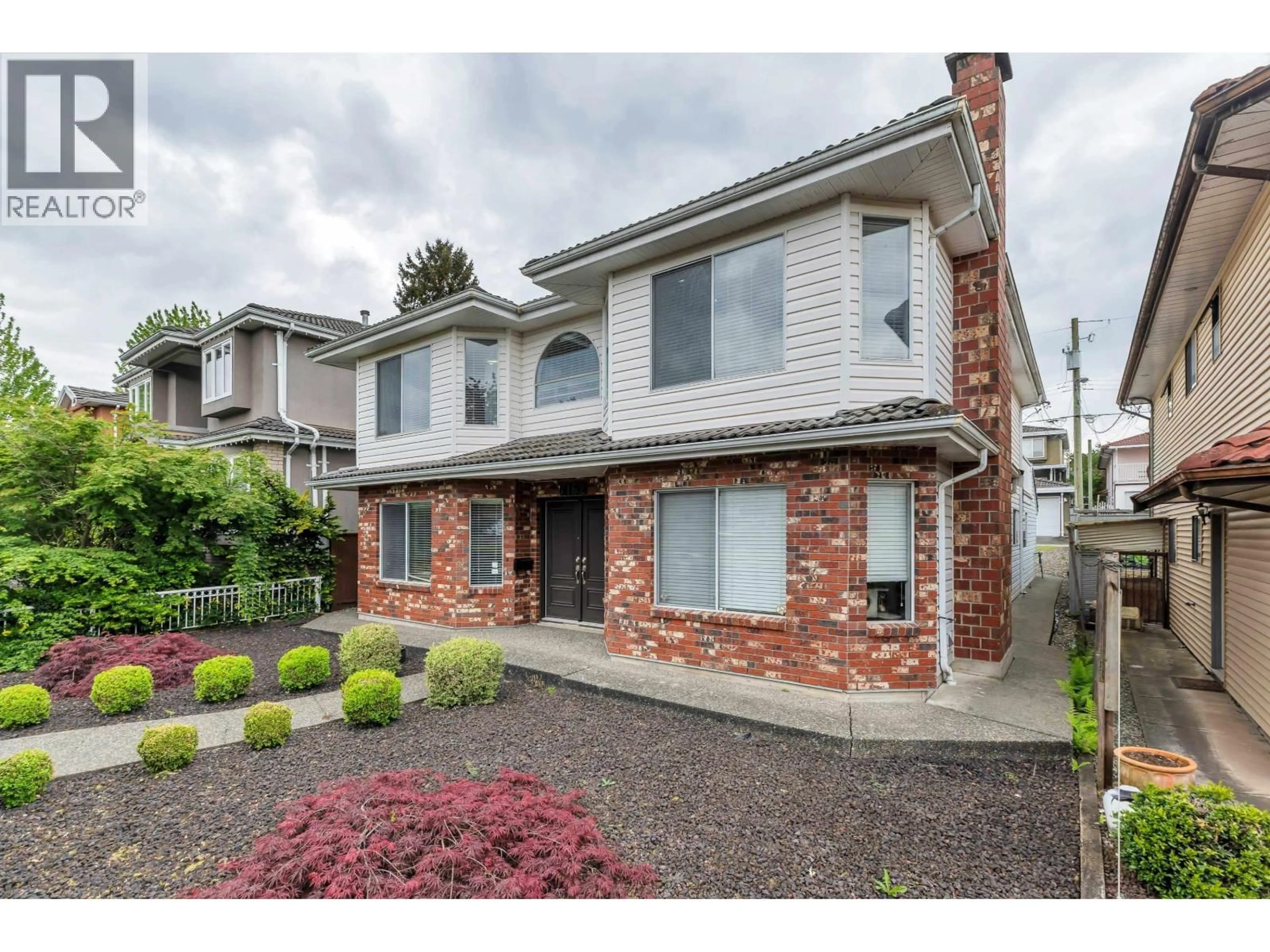 Home with brick exterior material, street for 7162 GLADSTONE STREET, Vancouver British Columbia V5P4G6