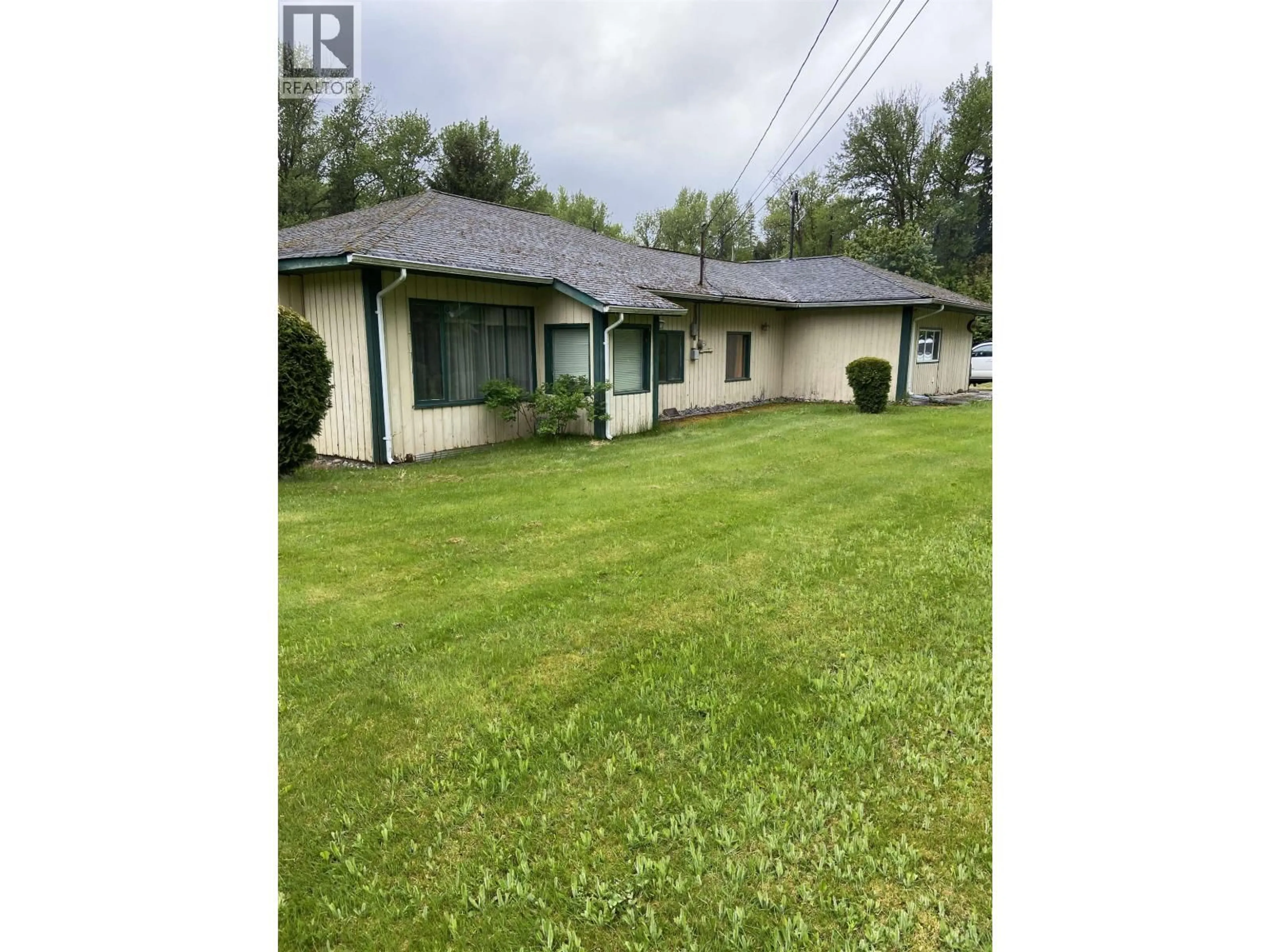 A pic from outside/outdoor area/front of a property/back of a property/a pic from drone, street for 4503 EBY STREET, Terrace British Columbia V8G0B3