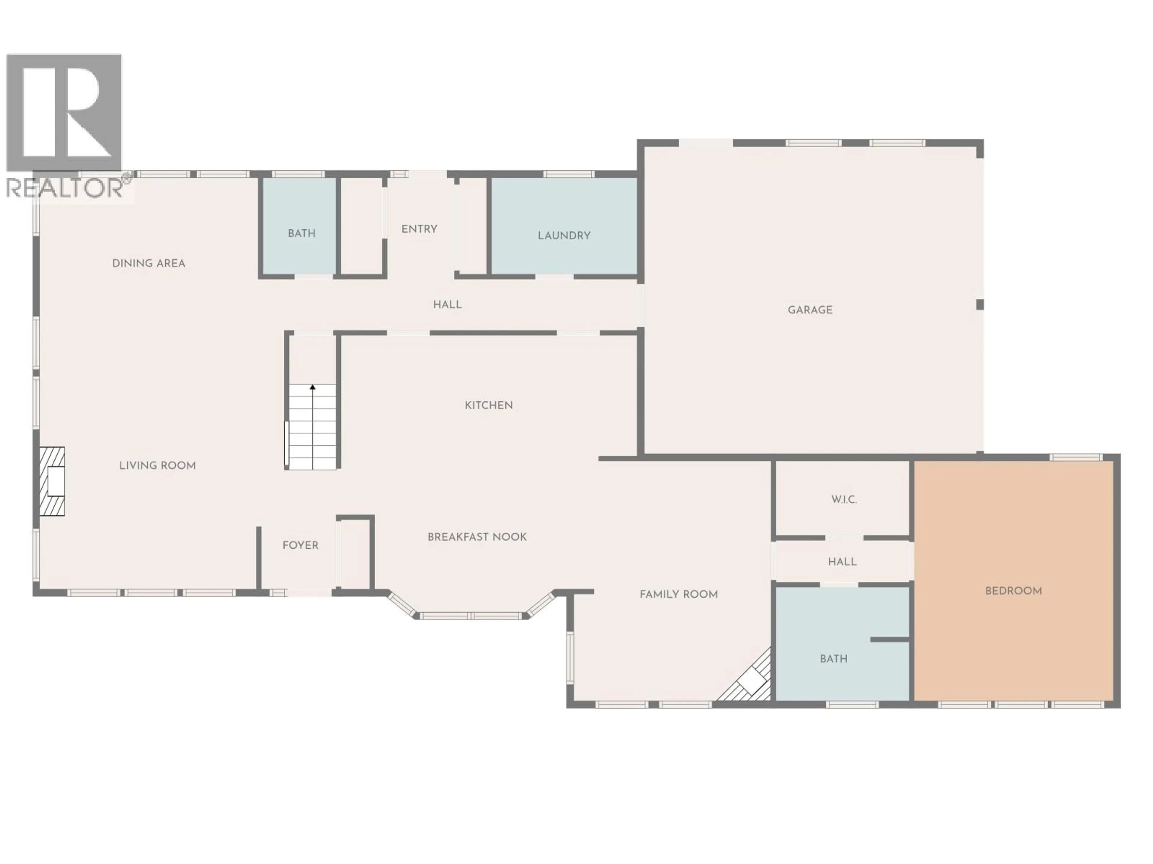 Floor plan for 77 WOODLAND DRIVE, Williams Lake British Columbia V2G4P9
