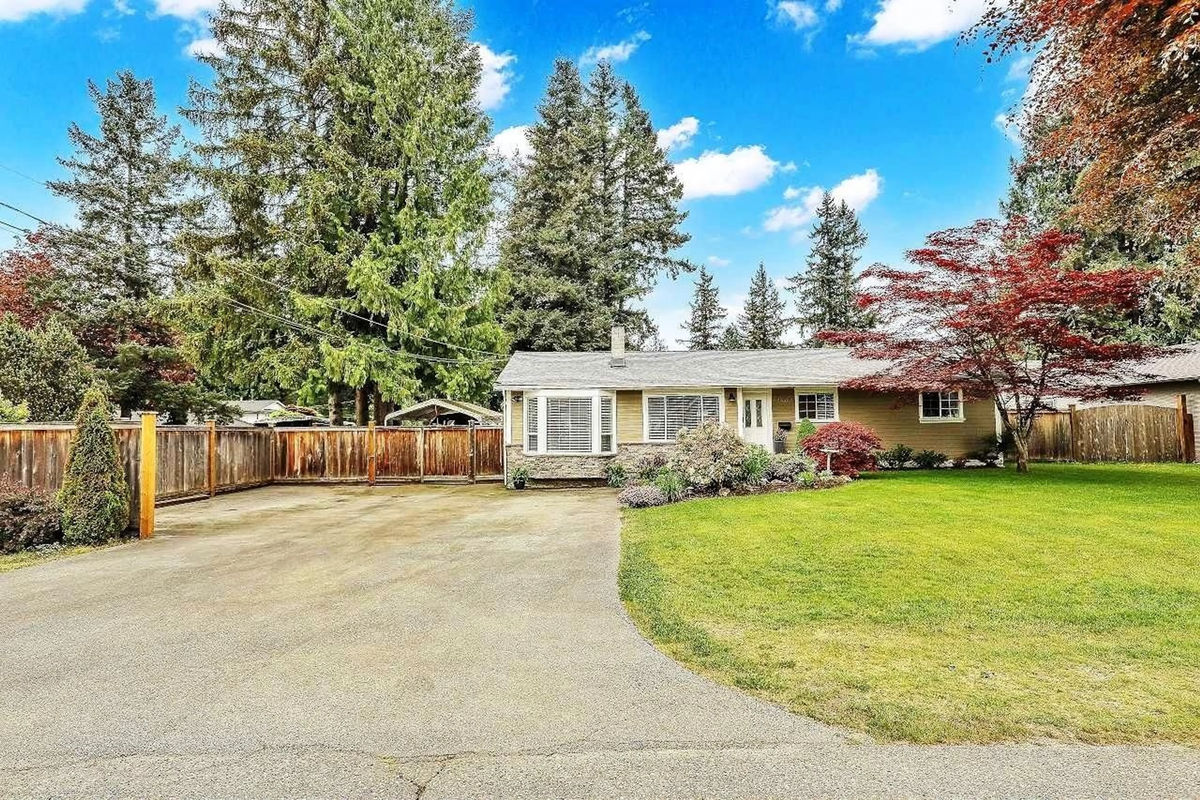 Home with vinyl exterior material, street for 4046 205A STREET, Langley British Columbia V3A2G3