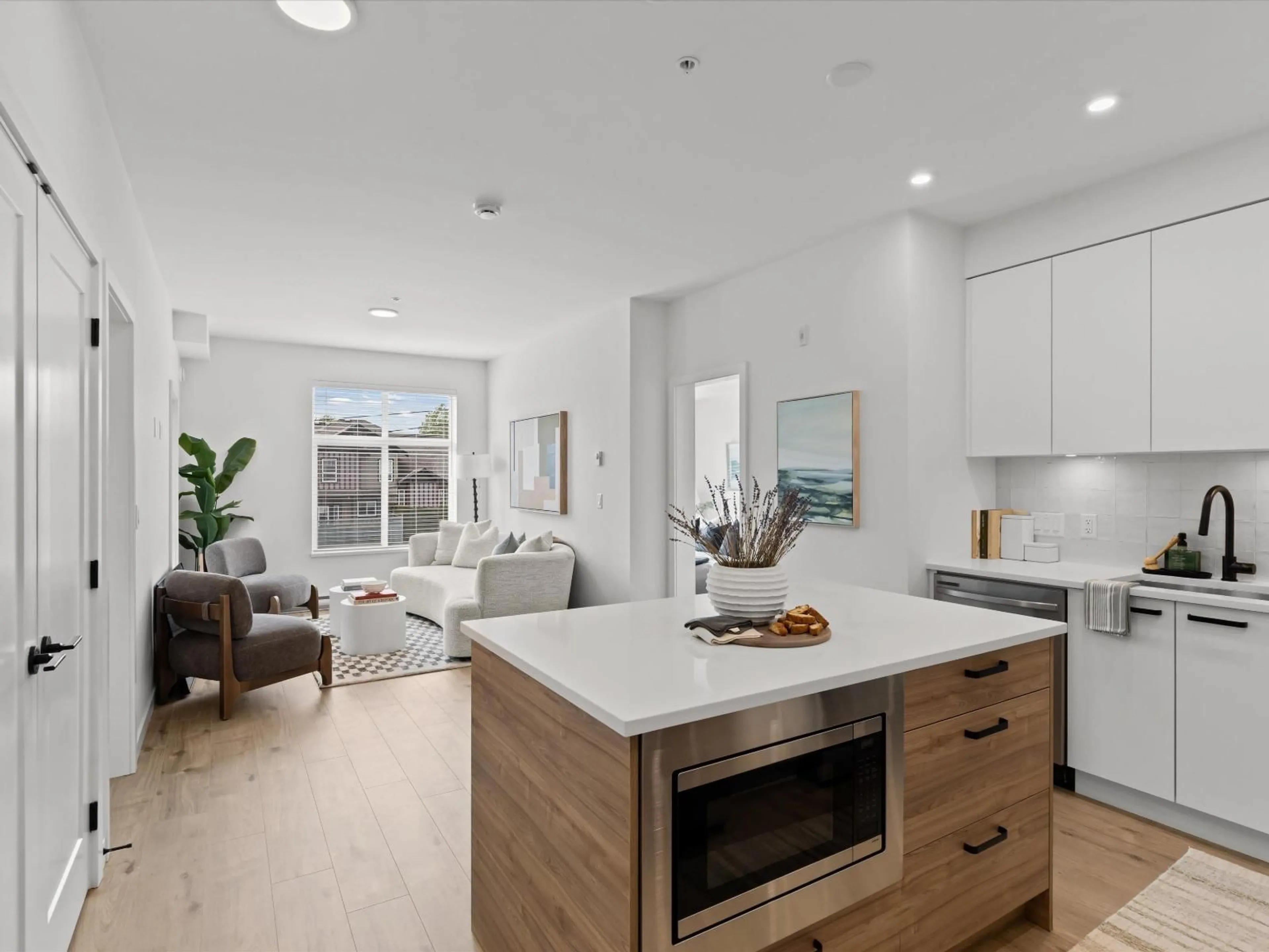 Open concept kitchen, unknown for 204 - 33920 BEST AVENUE, Mission British Columbia V2V0L9