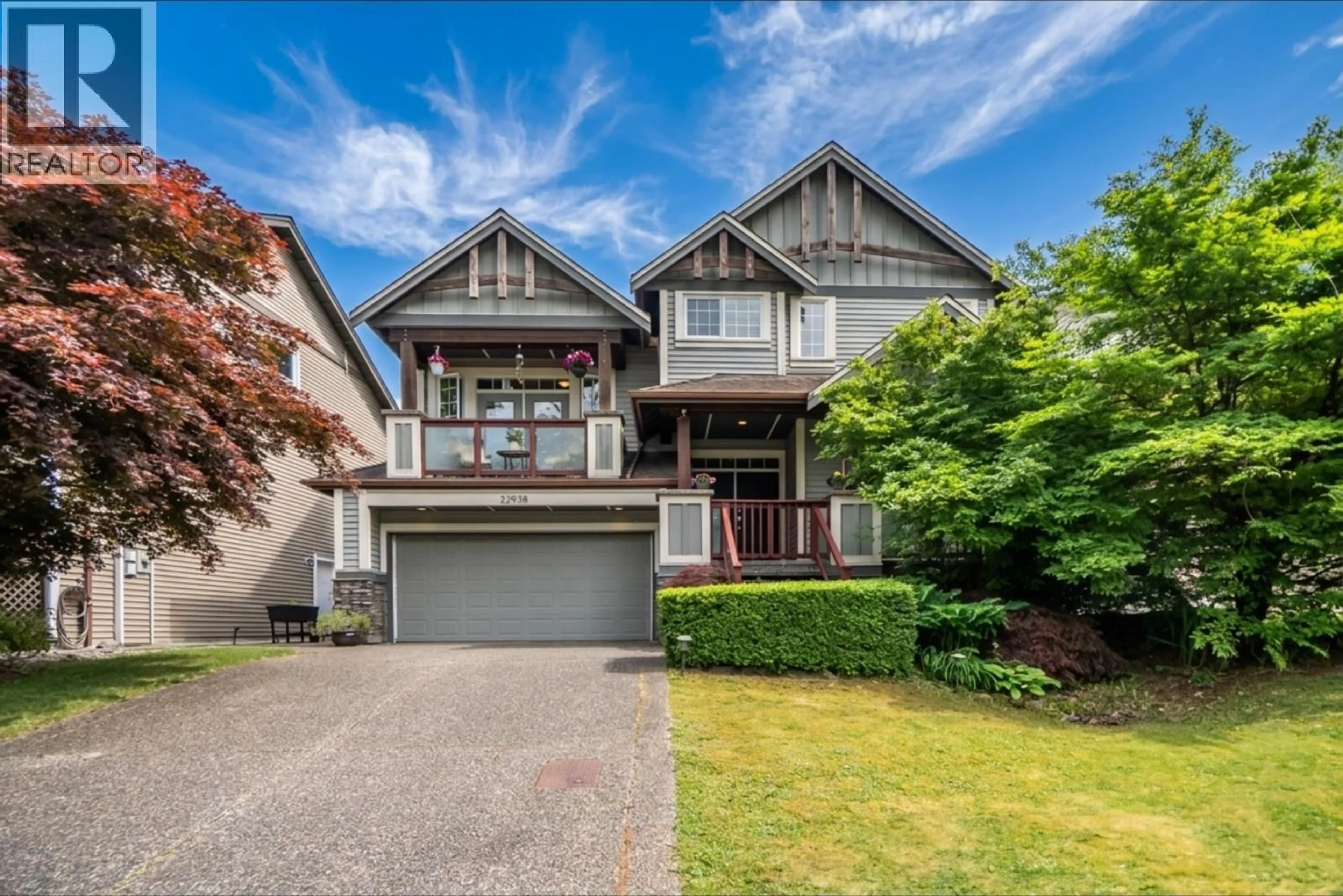 Home with vinyl exterior material, street for 22938 VISTA RIDGE DRIVE, Maple Ridge British Columbia V4R2X3