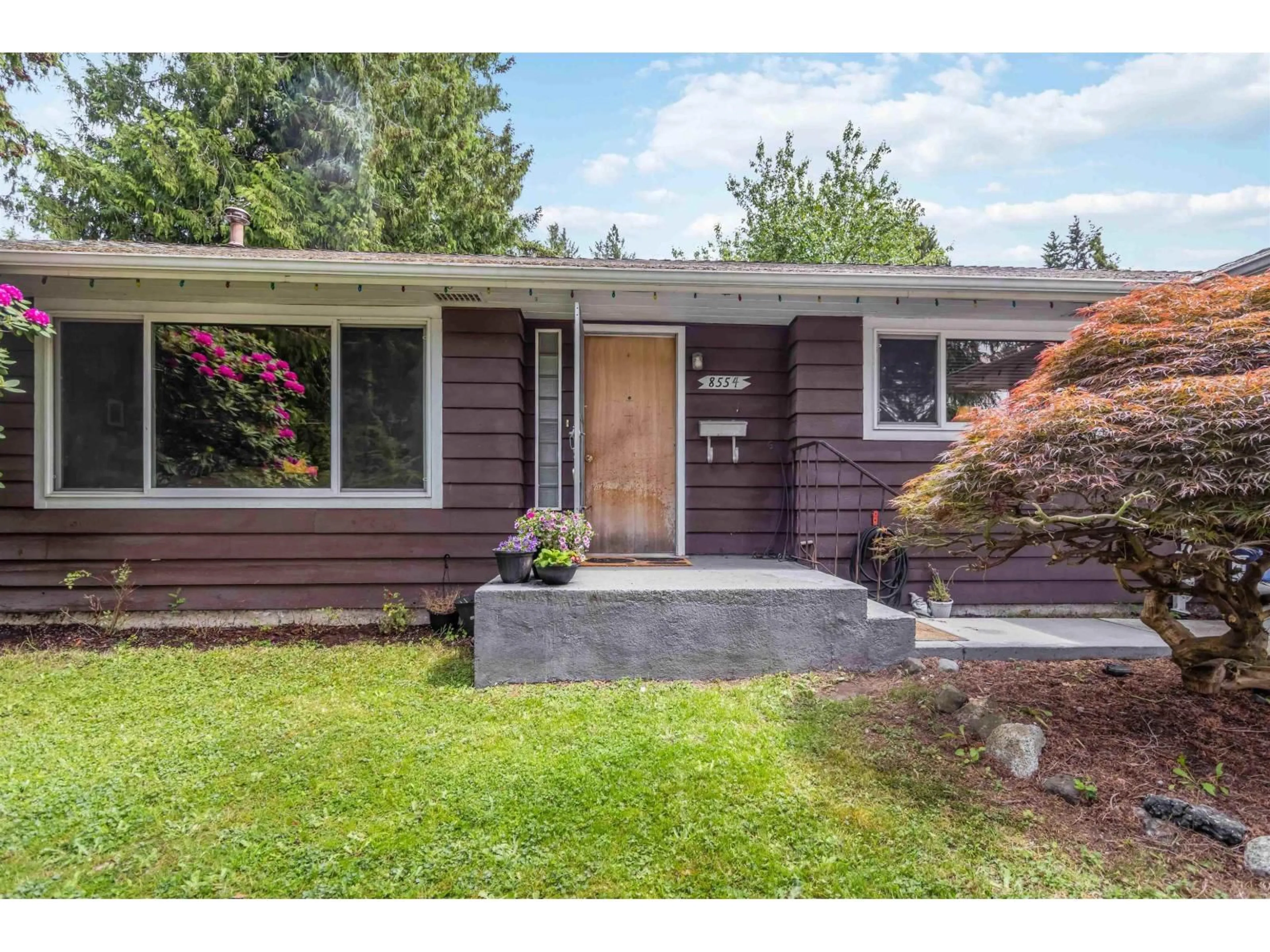 Home with vinyl exterior material, street for 8554 109B STREET, Delta British Columbia V4C4H3