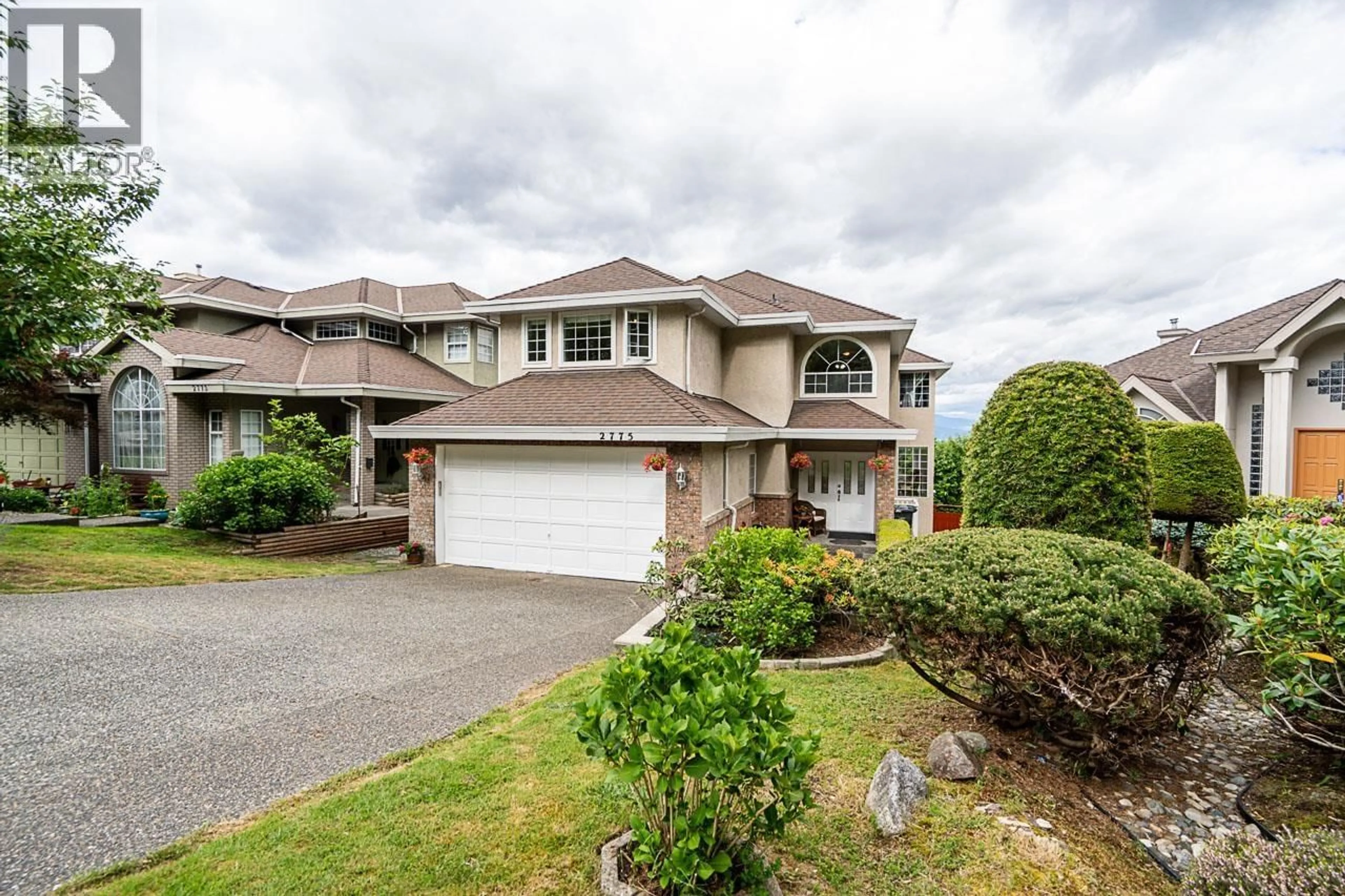 A pic from outside/outdoor area/front of a property/back of a property/a pic from drone, street for 2775 NADINA DRIVE, Coquitlam British Columbia V3C6A5