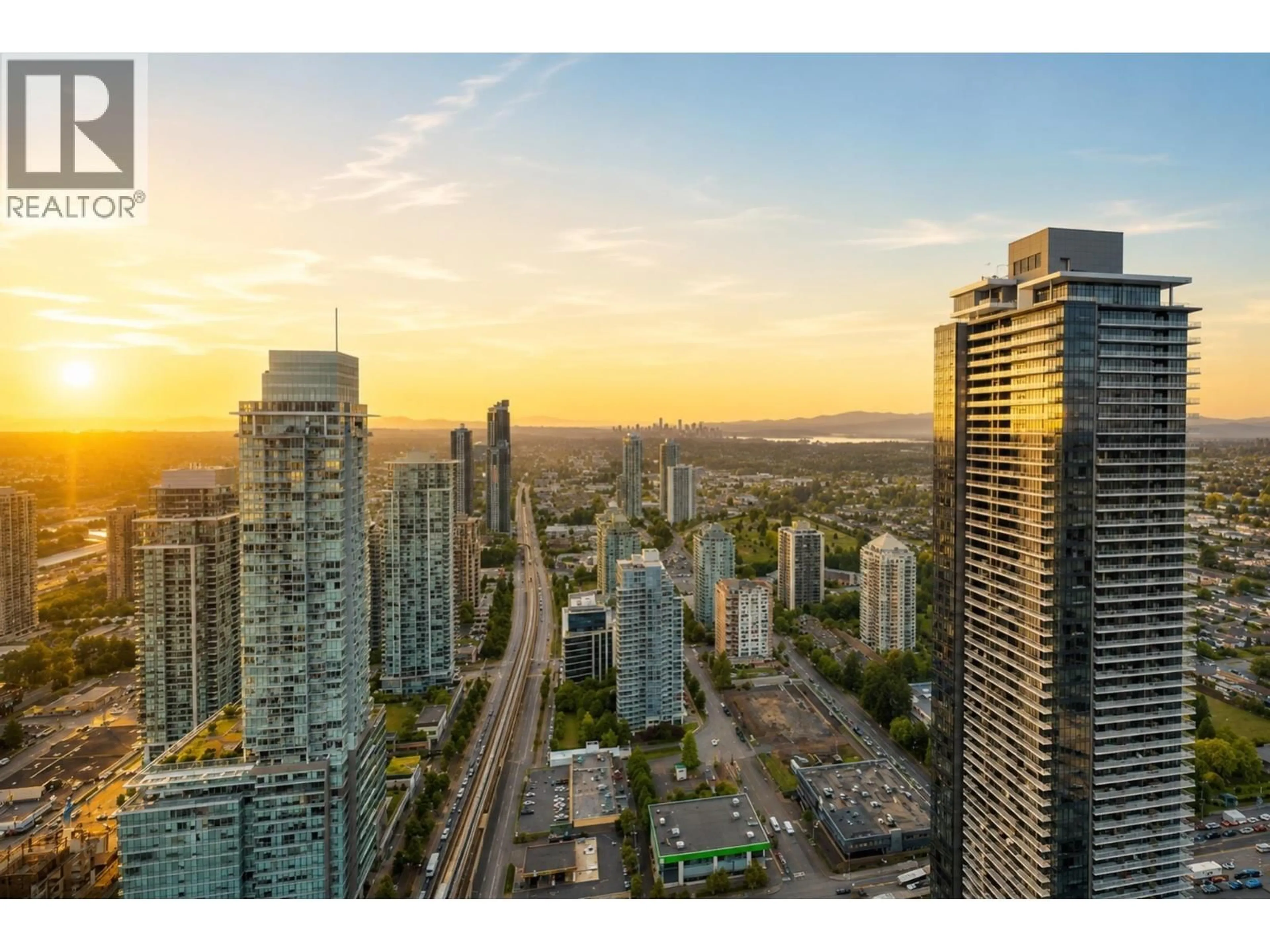 A pic from outside/outdoor area/front of a property/back of a property/a pic from drone, city buildings view from balcony for 1701 - 1955 ALPHA WAY, Burnaby British Columbia V5C0K6