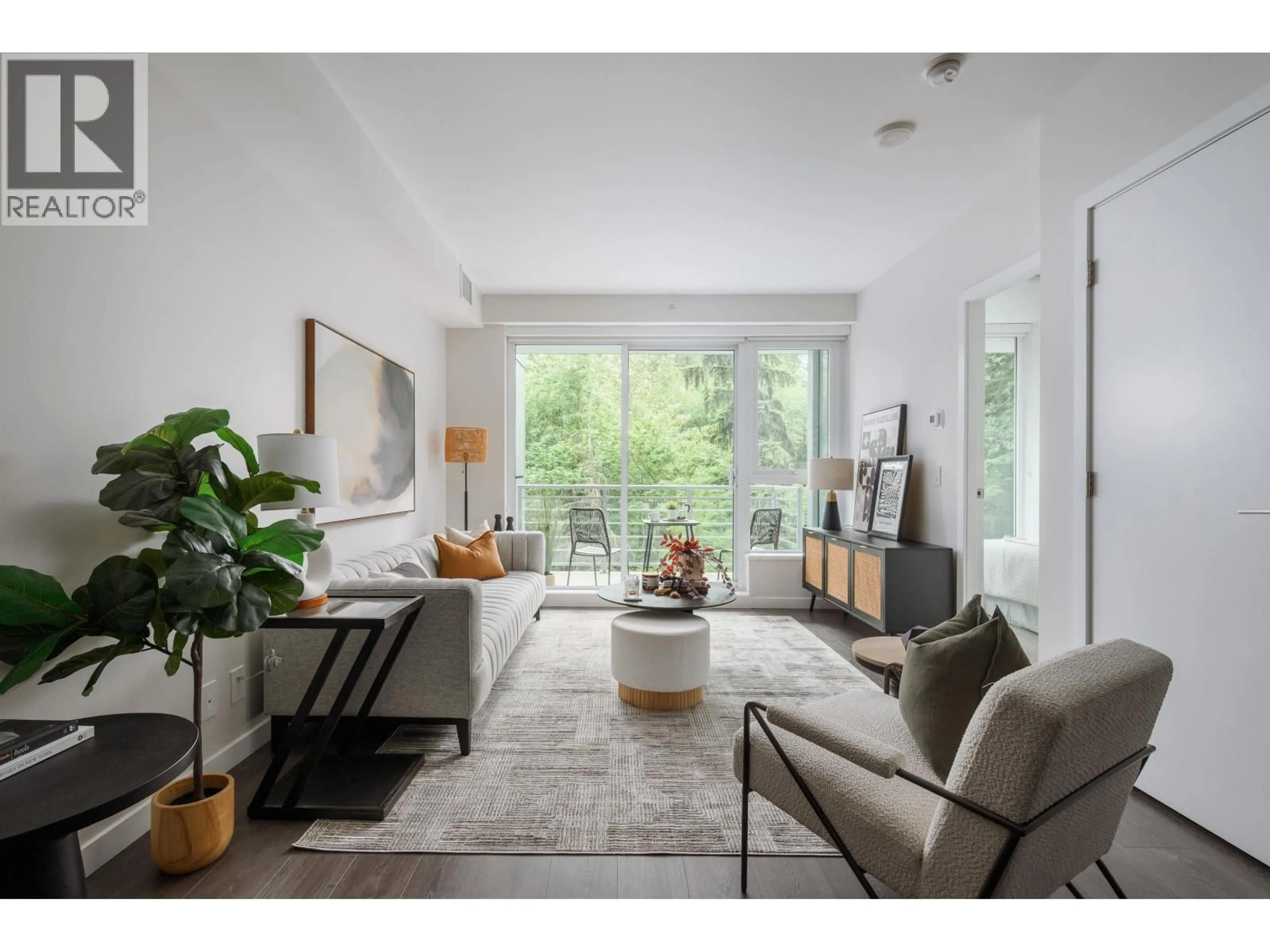 Living room with furniture, unknown for 306 - 308 MORRISSEY ROAD, Port Moody British Columbia V3H0M2