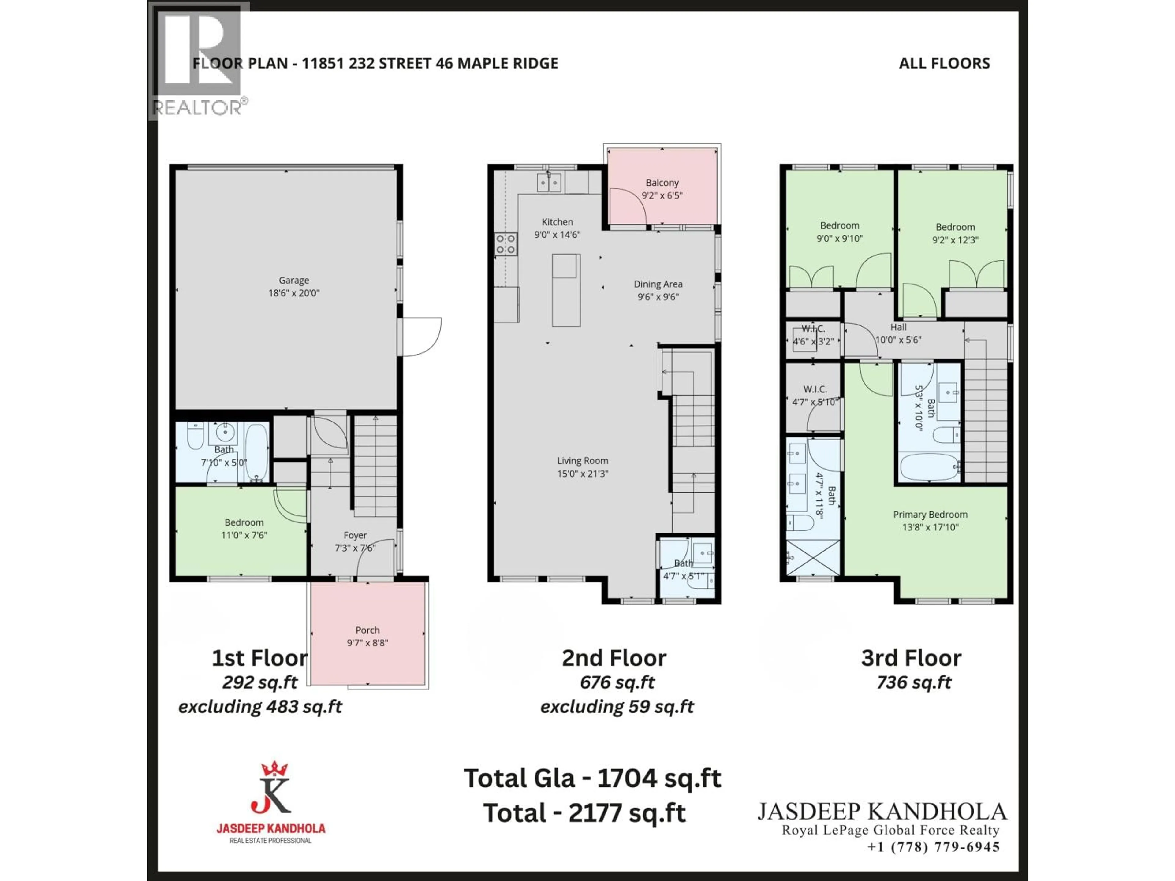 Floor plan for 46 - 11851 232 STREET, Maple Ridge British Columbia V2X6S8