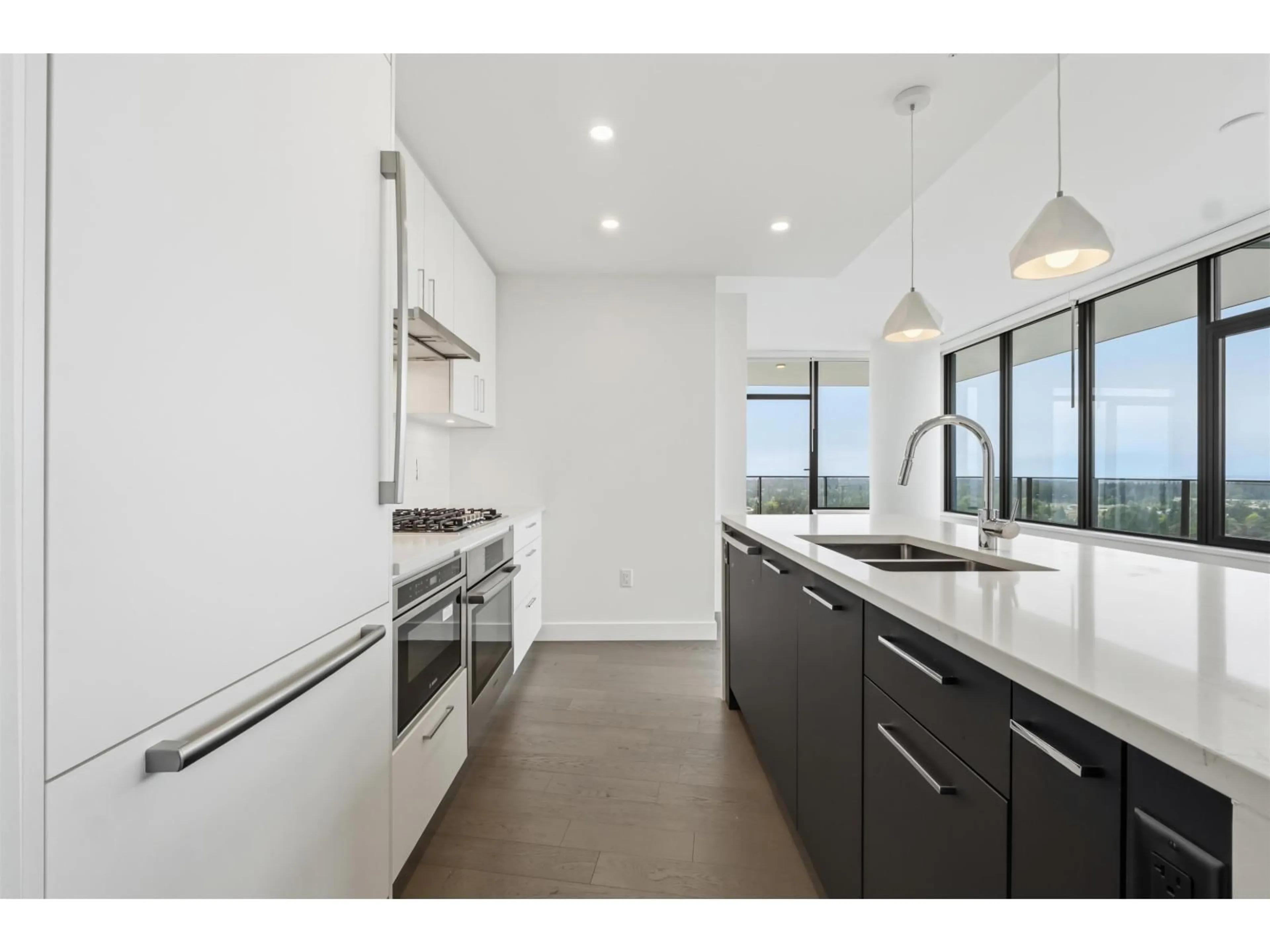 Open concept kitchen, unknown for 2406 - 1588 JOHNSTON ROAD, Surrey British Columbia V4B0C5