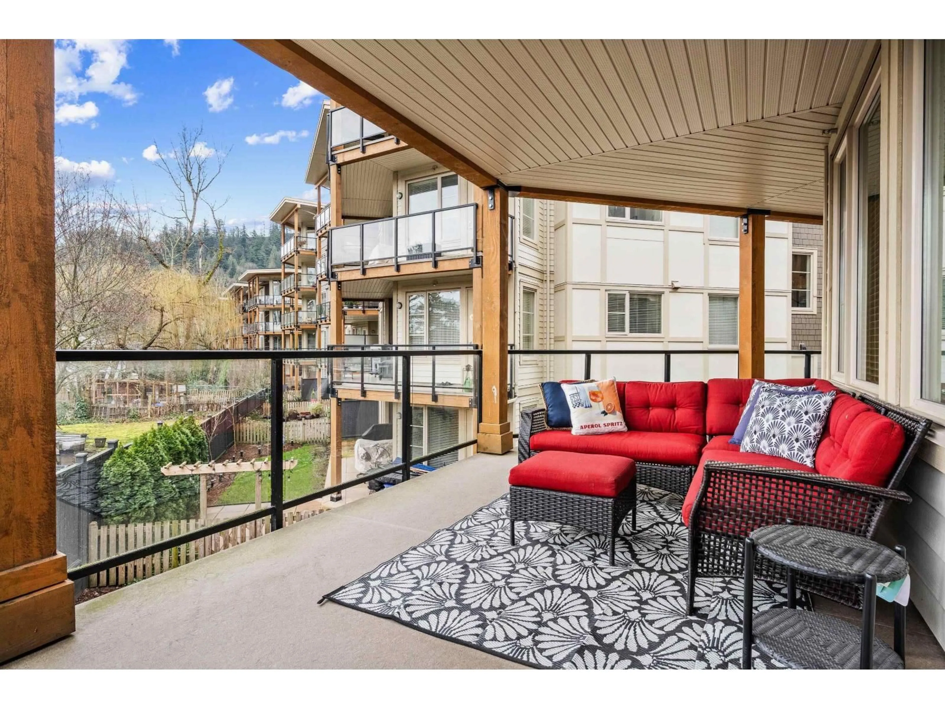 Patio, water/lake/river/ocean view for 210 - 45754 KEITH WILSON ROAD, Chilliwack British Columbia V2R6A9